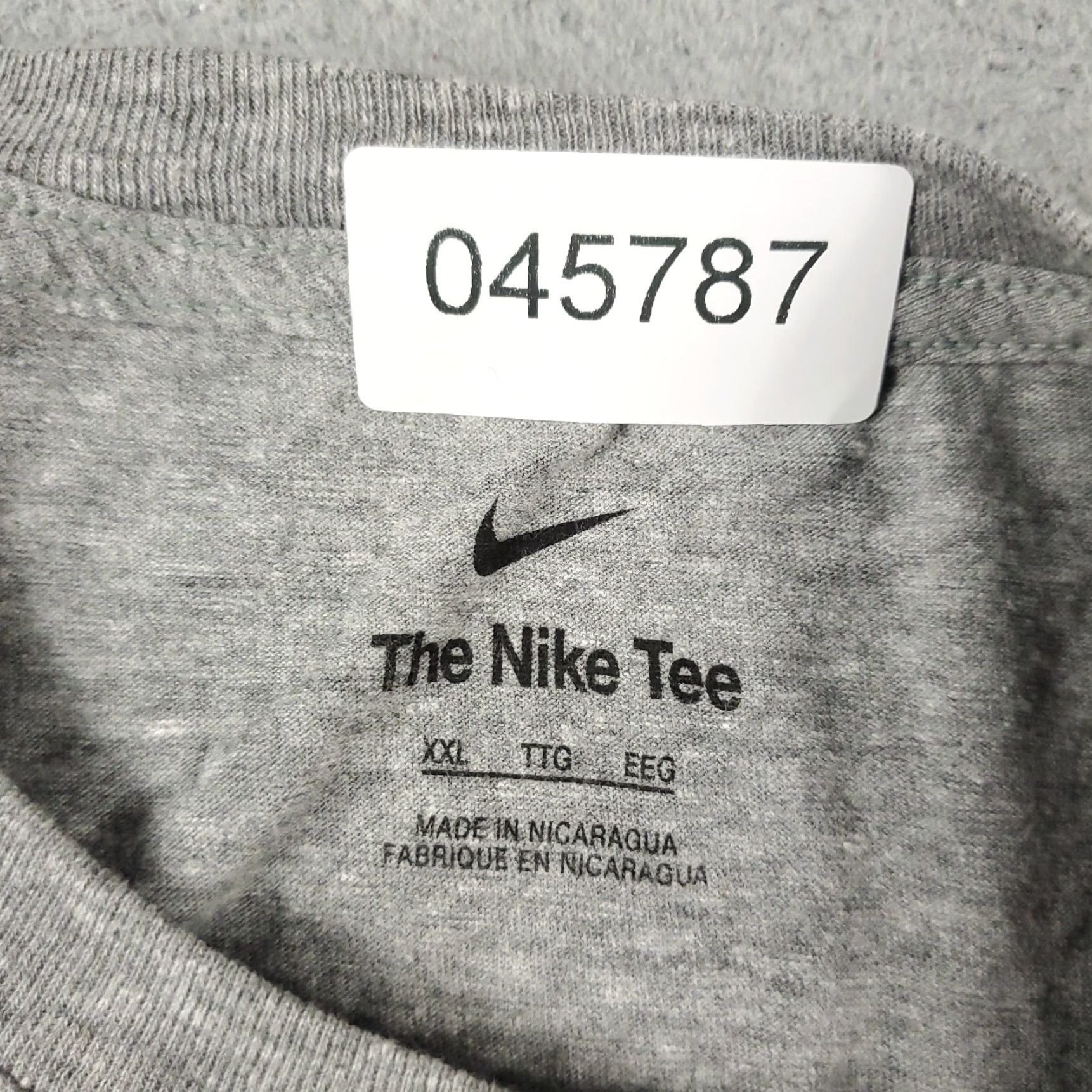 Nike Nike Mens T-Shirt 2XL Short Sleeve Gray Classic MLB Casual All Seasons Size US XXL / EU 58 / 5 - 7 Thumbnail