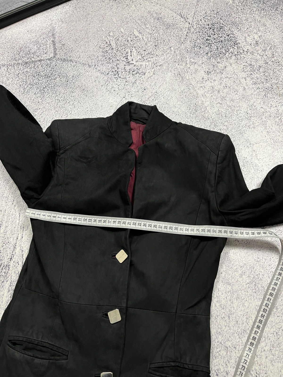 Bottega Veneta Bottega Veneta Women’s Blazer Black Leather Jacket Rare Size M / US 6-8 / IT 42-44 - 24 Thumbnail