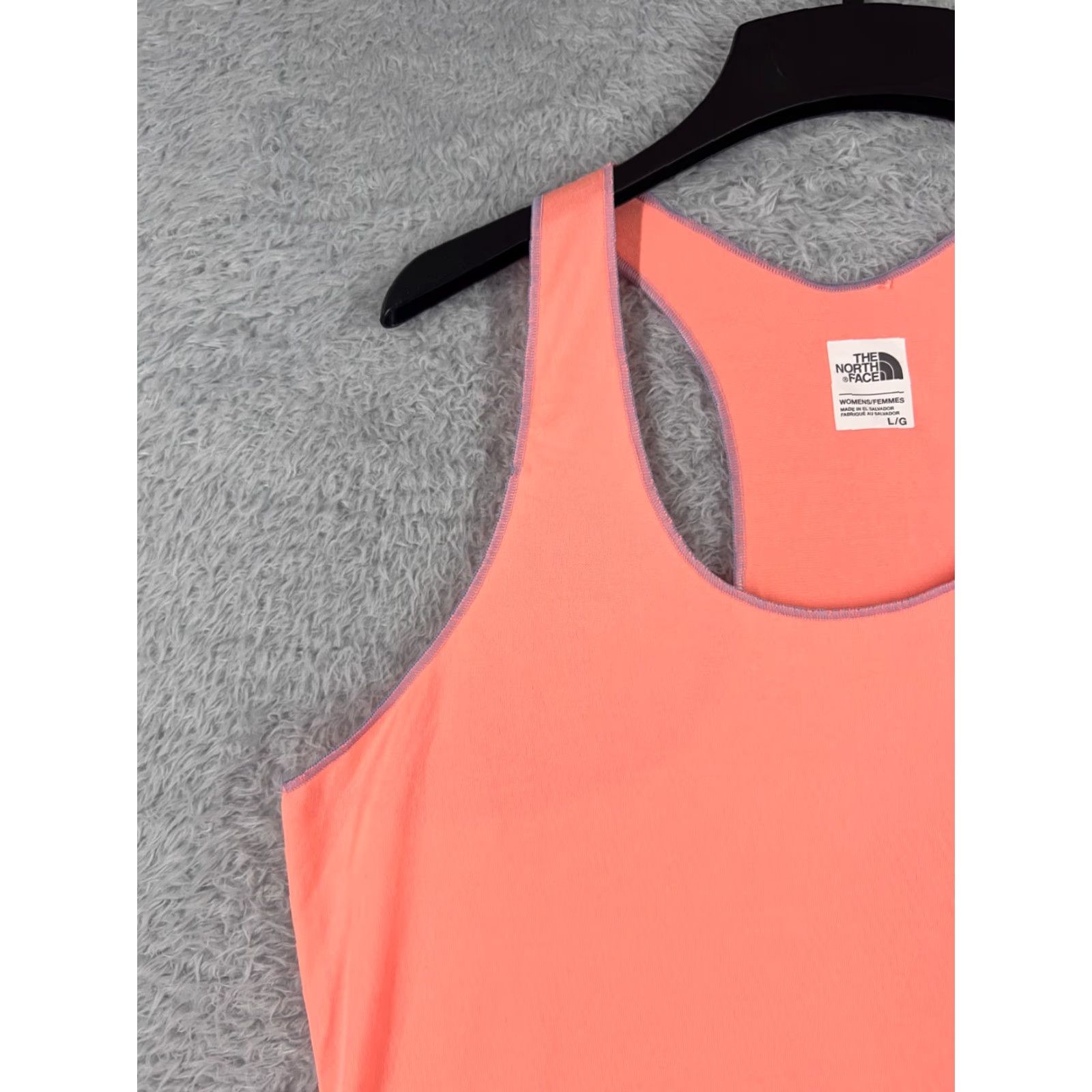 The North Face The North Face Shirt Women Large Coral Tank Sleeveless 100% Polyester Gym Beach Size L / US 10 / IT 46 - 3 Thumbnail