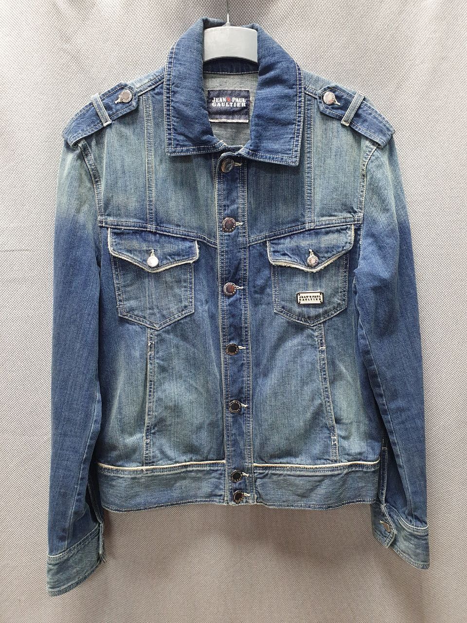 Jean Paul Gaultier Jean Paul Gaultier Casual Denim Jacket Size US L / EU 52-54 / 3 - 1 Thumbnail