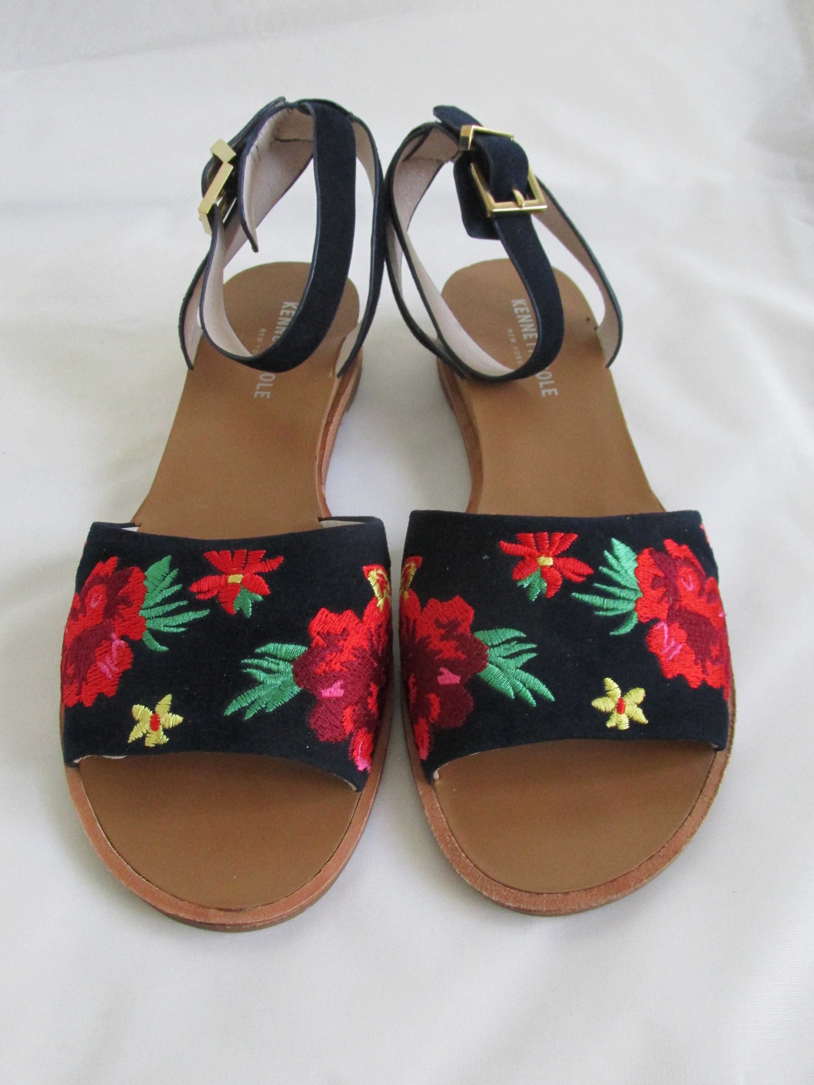 Kenneth Cole Kenneth Cole "Jony" Women's Suede Sandals Size 8 M Size US 8 / IT 38 - 1 Thumbnail