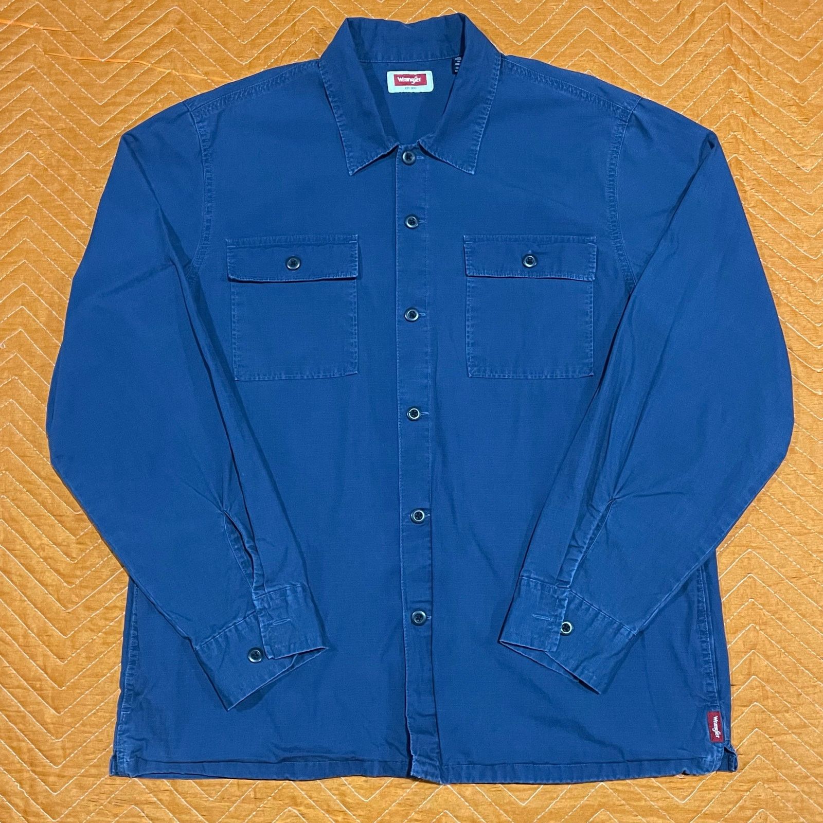 Wrangler Wrangler Long Sleeve Size US L / EU 52-54 / 3 - 1 Thumbnail