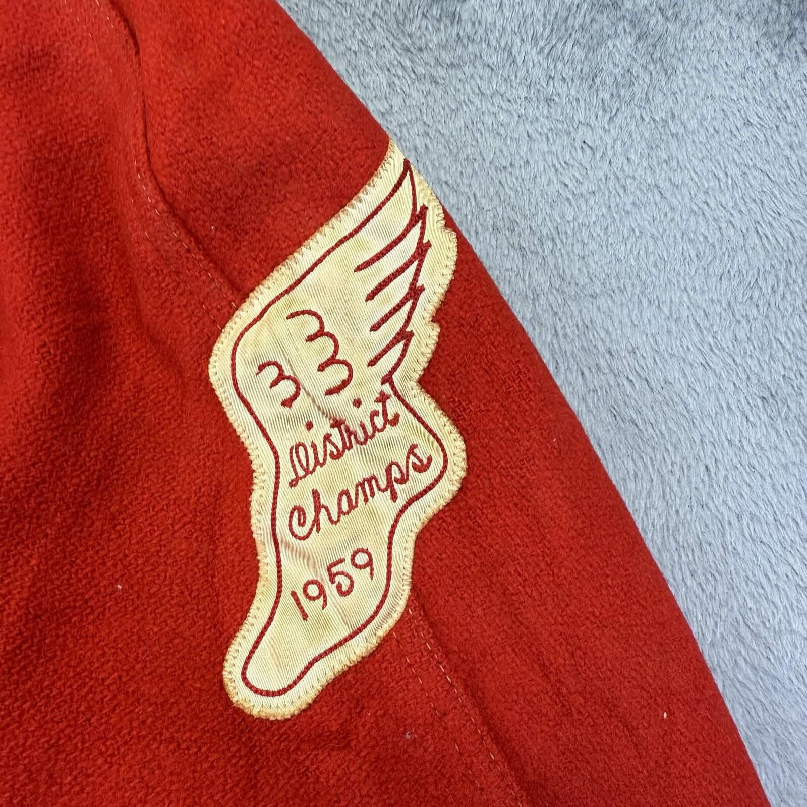 Champion Winged Foot District Champs Vintage Jacket Size ONE SIZE - 4 Thumbnail