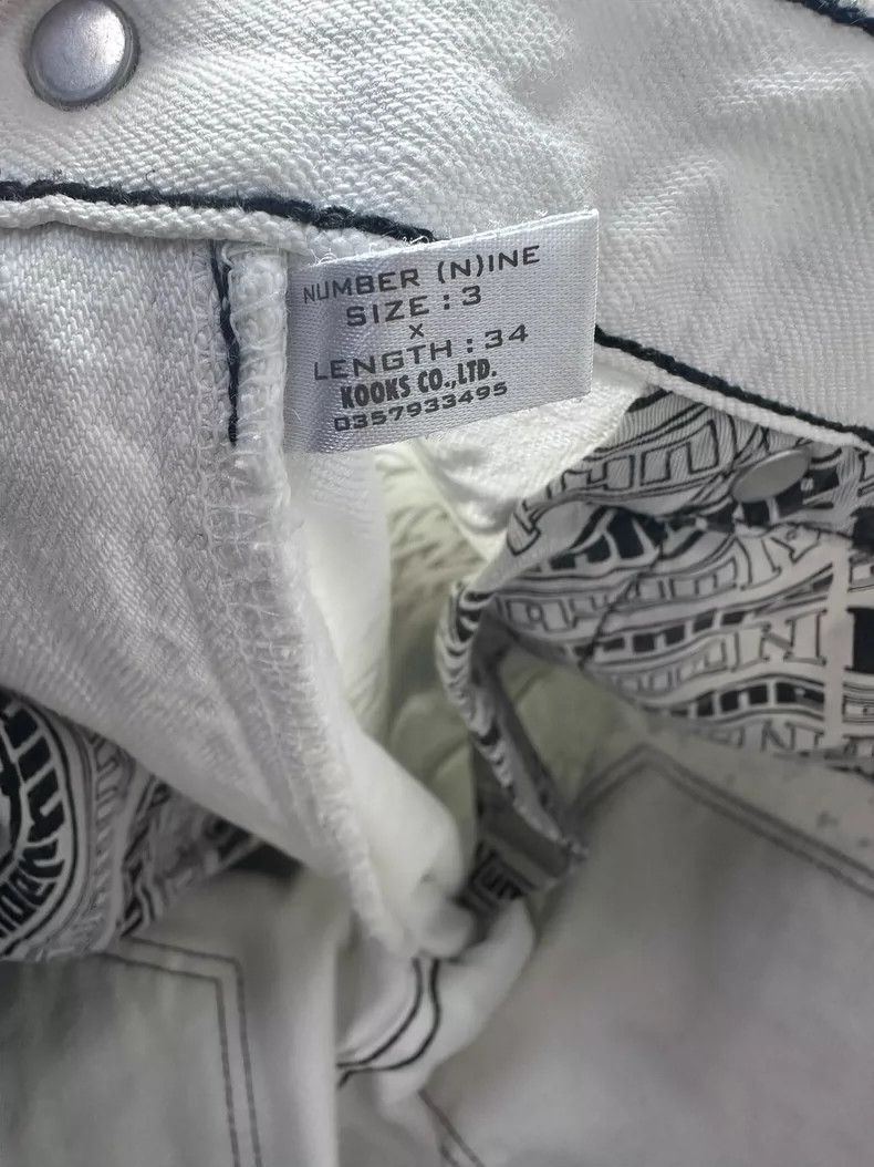 Number (N)ine Number (N)ine size 3 02ss Blue Lacquer Printed Bullet Scree Size US 28 / EU 44 - 6 Thumbnail