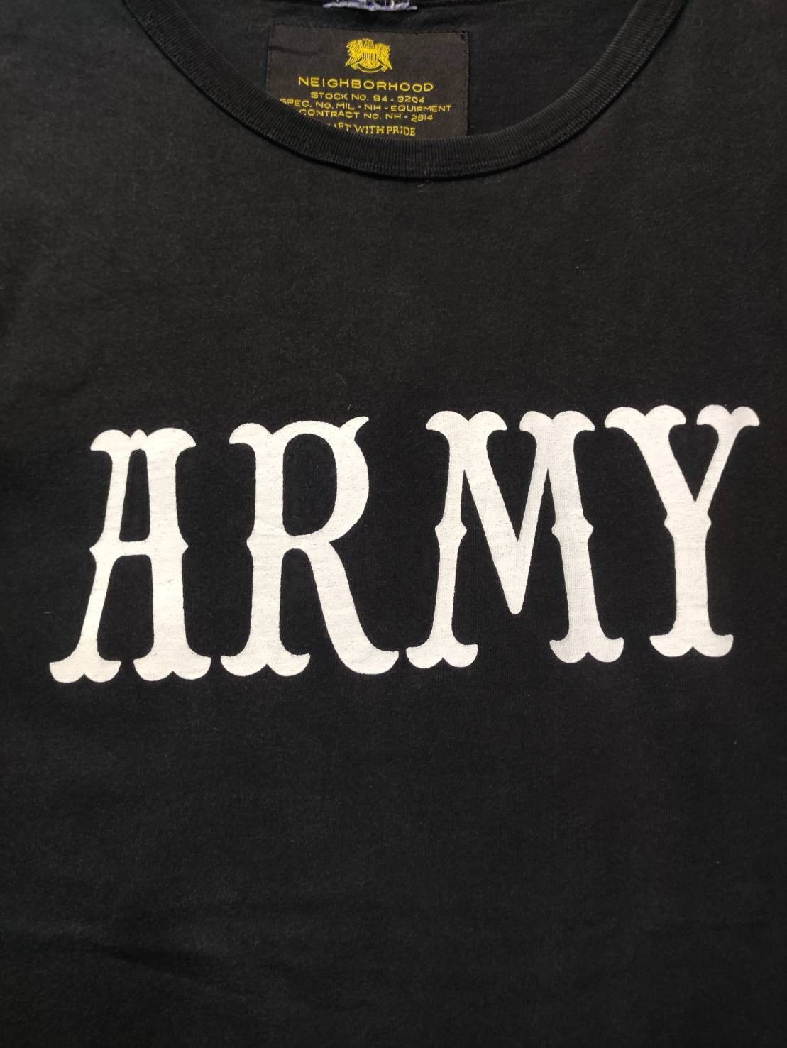 Neighborhood Neighborhood x MDNS Madness " ARMY " Champion T-Shirt Size US L / EU 52-54 / 3 - 4 Thumbnail