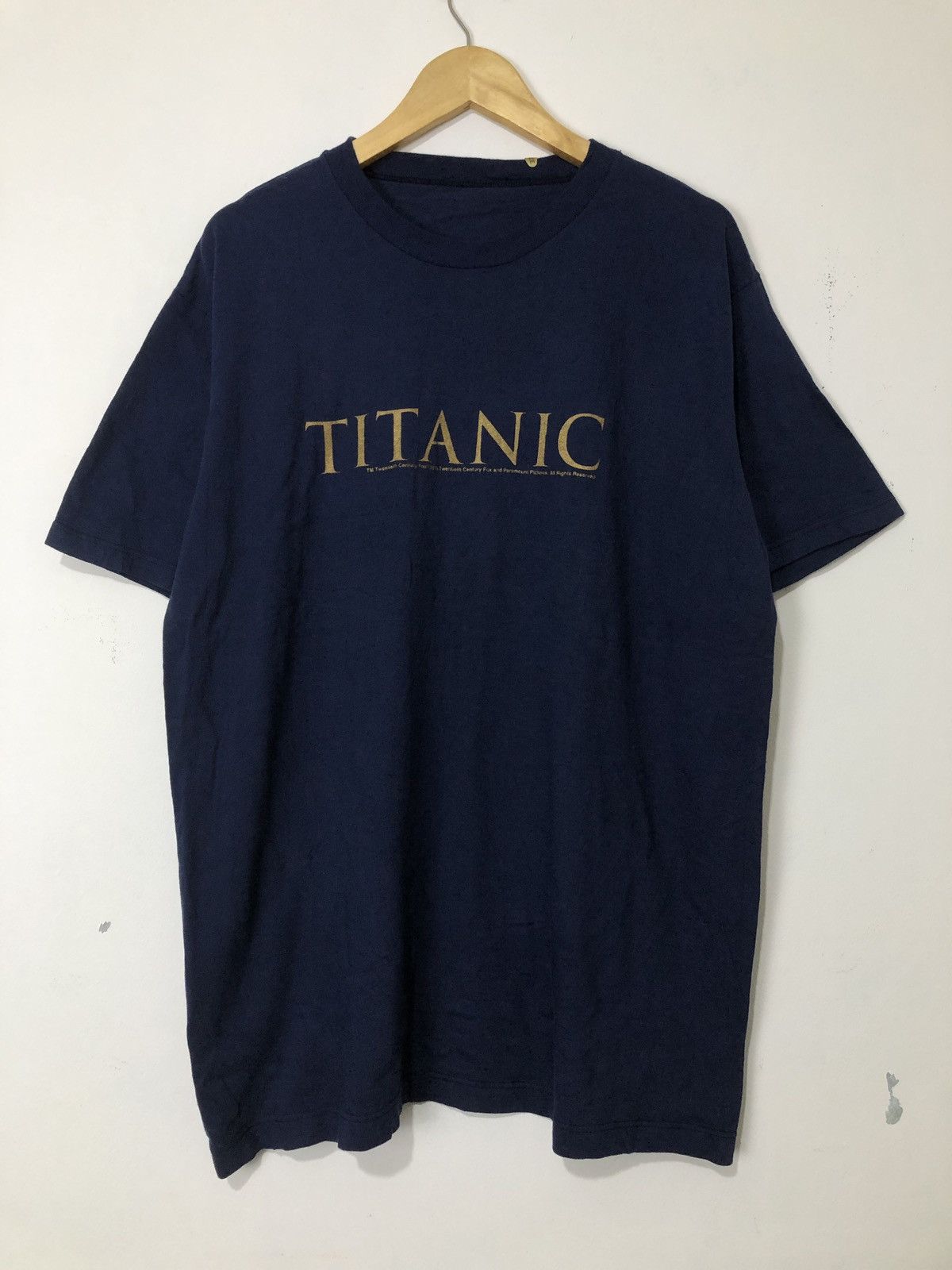 Vintage Vintage 90s Titanic Movie T-Shirt Size US L / EU 52-54 / 3 - 1 Thumbnail