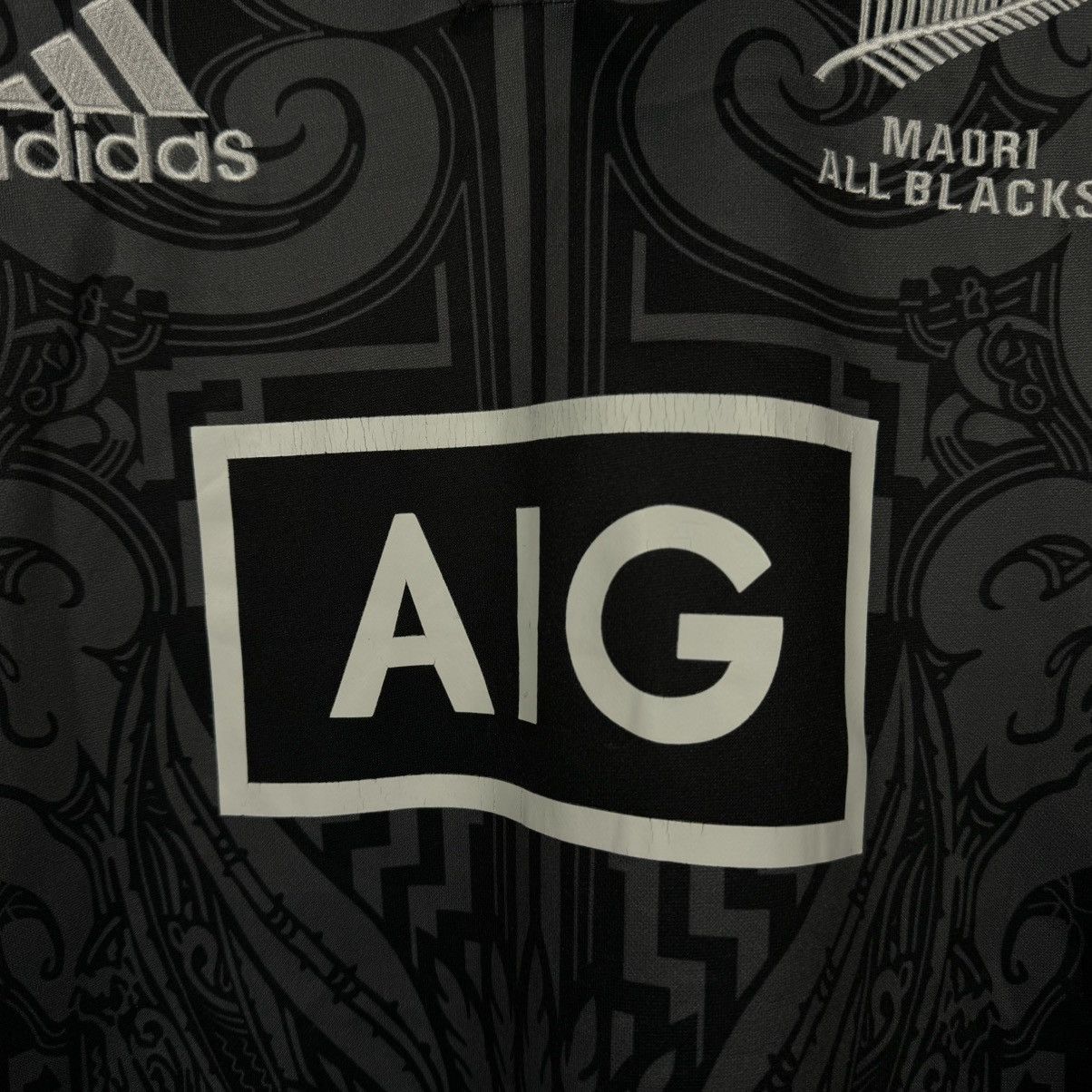 Adidas Adidas All Blacks 2015 Māori Rugby Jersey Size US S / EU 44-46 / 1 - 3 Thumbnail