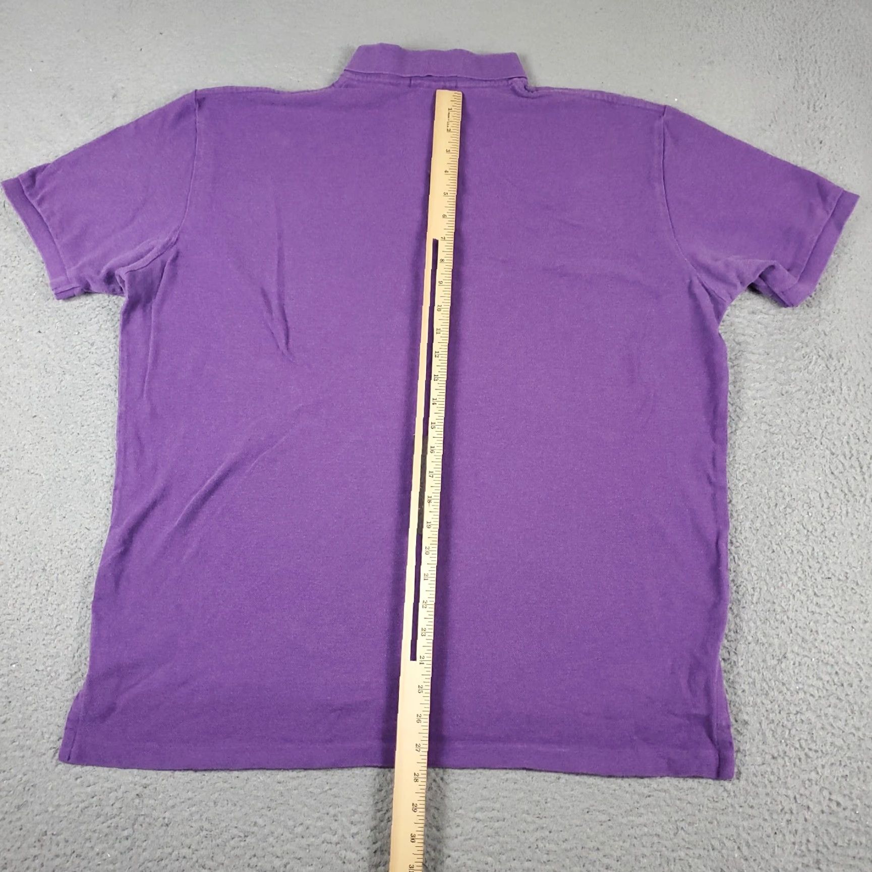 Ralph Lauren Ralph Lauren Polo Shirt Mens XL Purple Pony Casual Short Sleeve Shirt Size US XL / EU 56 / 4 - 5 Thumbnail