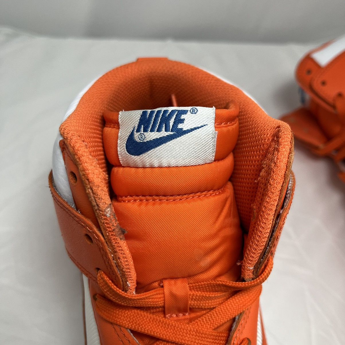 Nike × Vintage Size 13 Vintage 2009 Nike Dunk High Syracuse Size US 13 / EU 46 - 12 Thumbnail