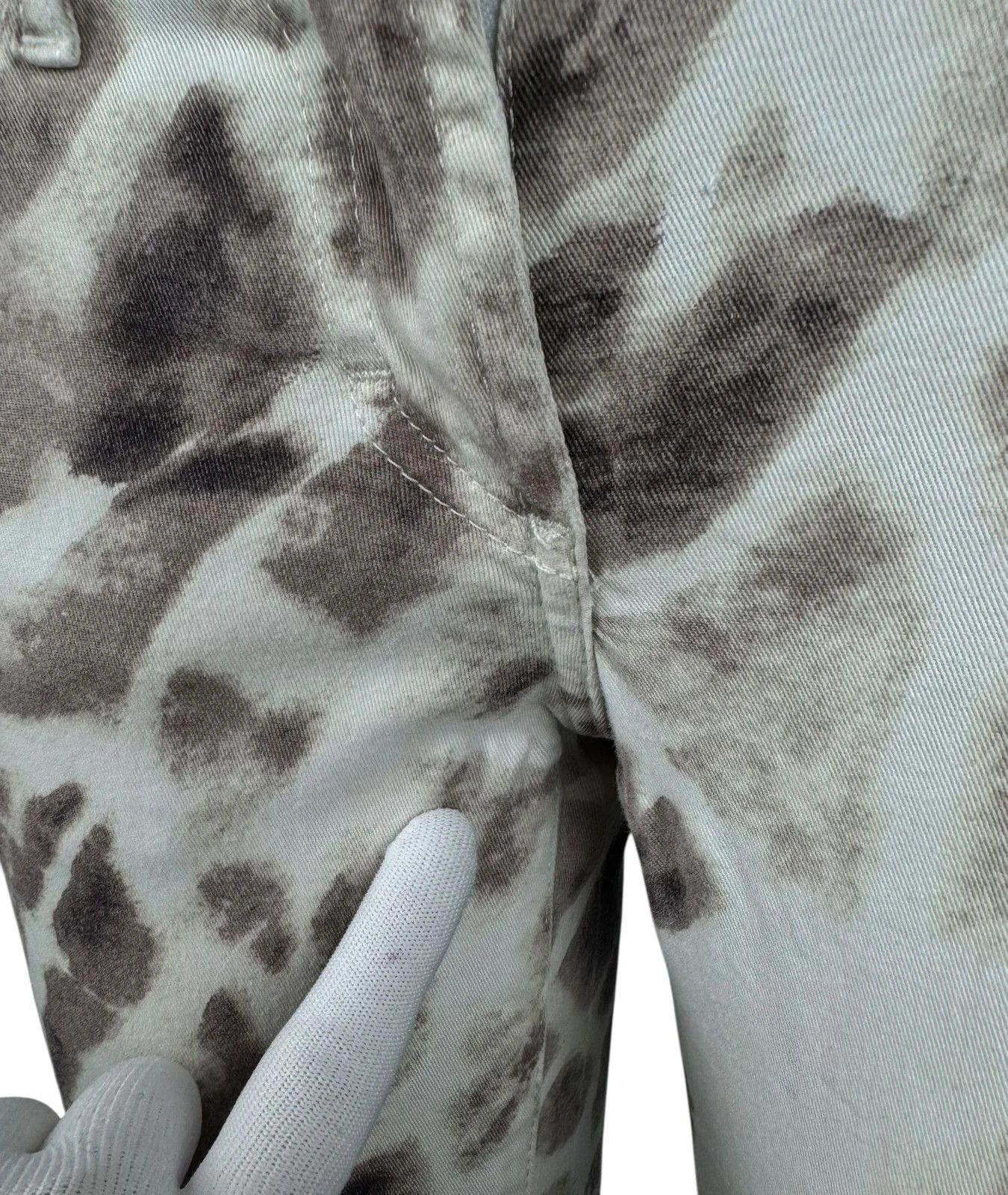 Just Cavalli Just Cavalli Skinny Printed Pants Crop size 27 Size 27" / US 4 / IT 40 - 4 Thumbnail