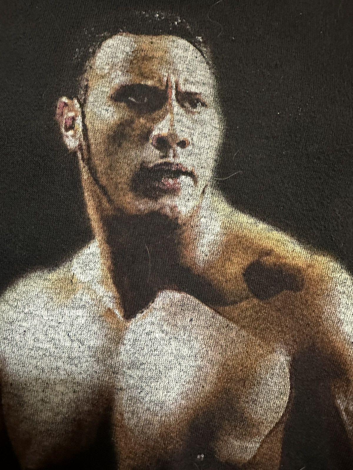Vintage × WWE × WWF Vintage The Rock Tshirt 90’s WWF Wrestling WWE Grail Size US XL / EU 56 / 4 - 4 Thumbnail
