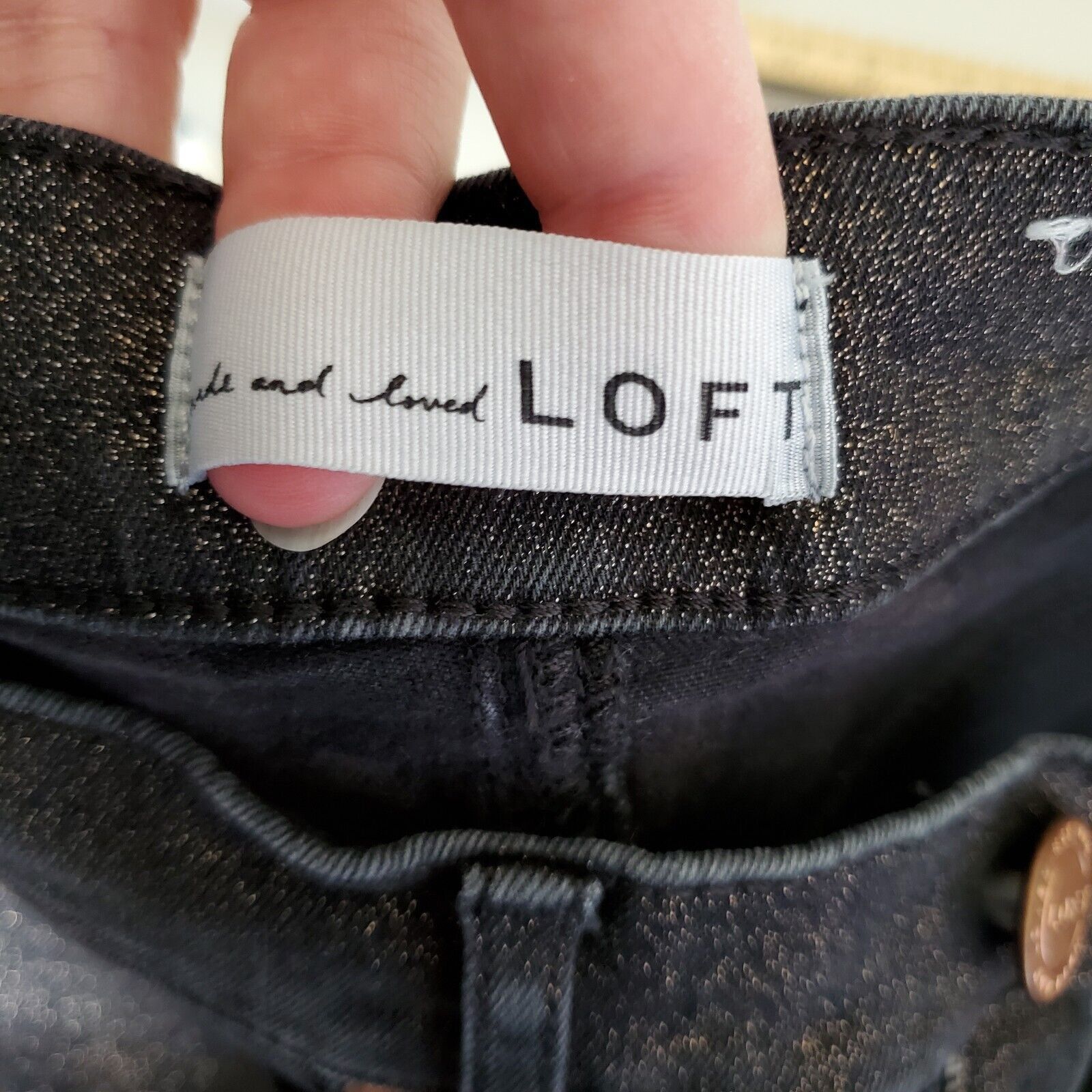 Loft Made and Loved Loft Pants Womens 25/0 Petite Slim Pockets Size 25" / US 0 / IT 36 - 17 Thumbnail