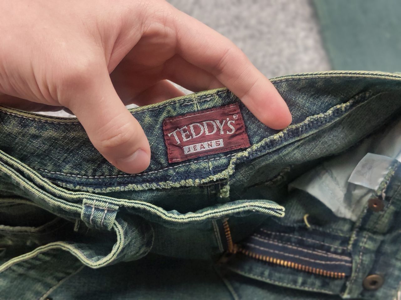 If Six Was Nine Vintage Y2K hysteric glamour Japan low-rise jeans Flared LGB Size 26" / US 2 / IT 38 - 14 Thumbnail