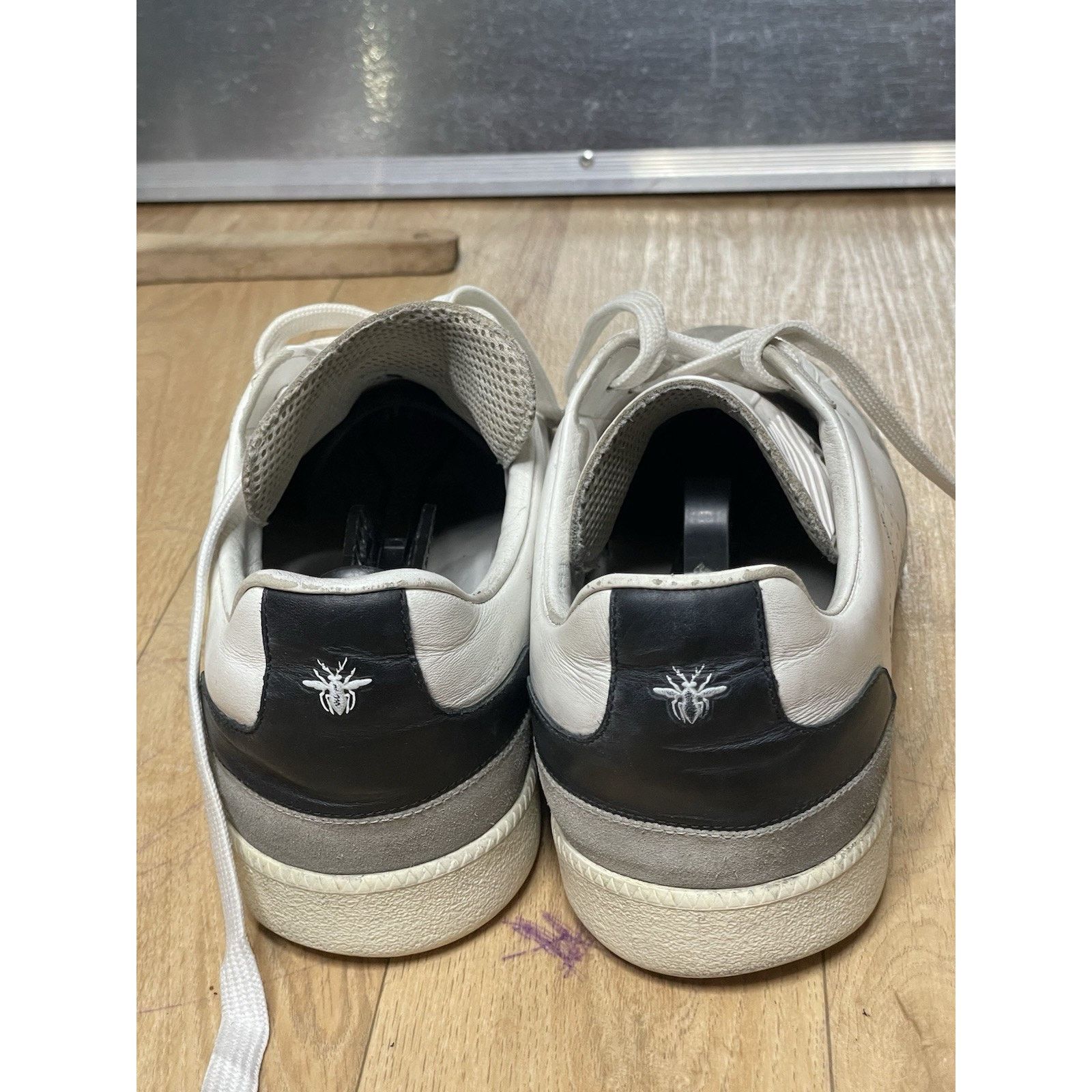 Dior Christian Dior Homme Sneakers Men's Low TOP white Leather Size US 9 / EU 42 - 14 Thumbnail