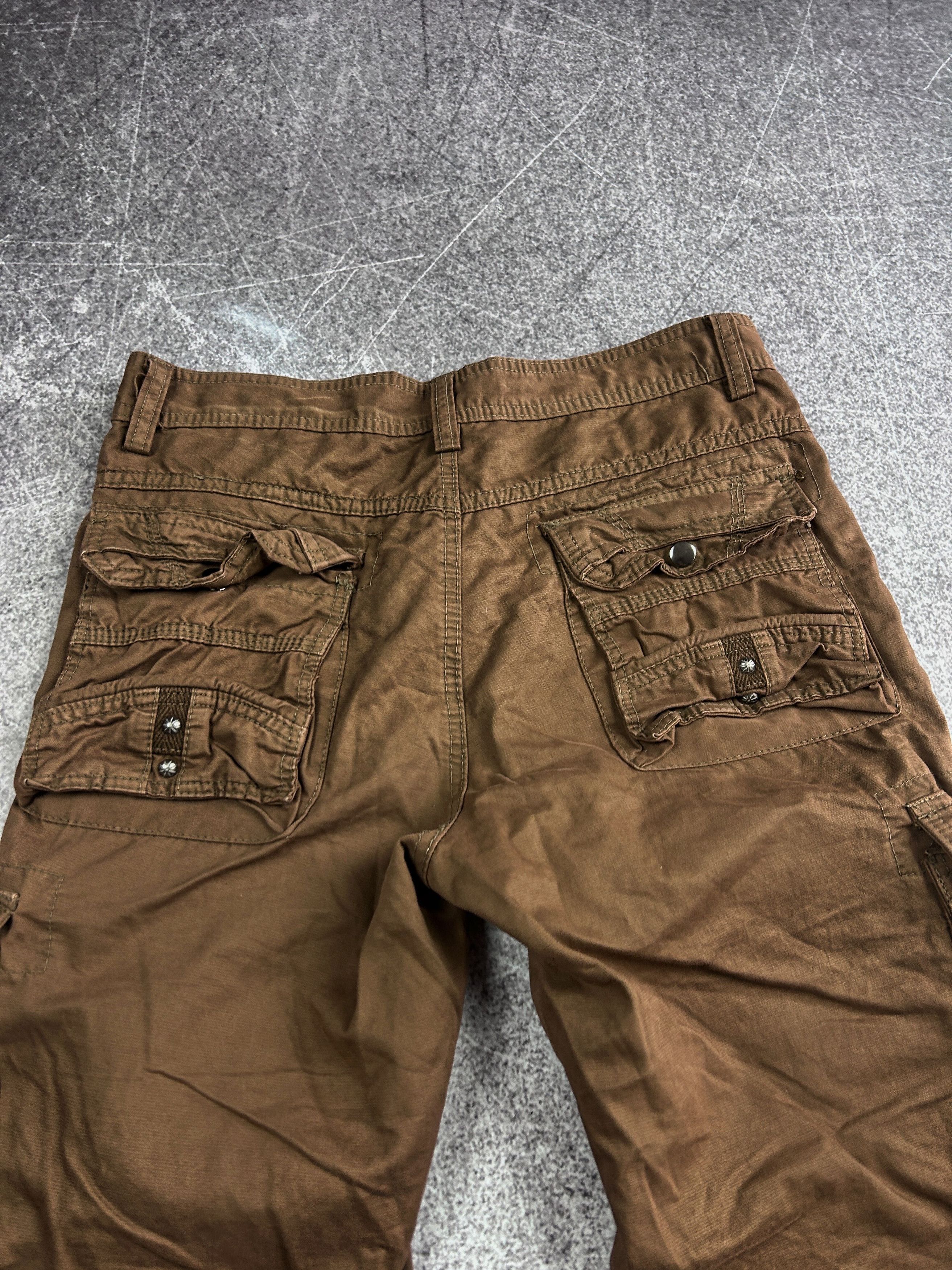 Vintage VINTAGE 💥HYSTERIC GLAMOUR STYLE CARGO JEANS 90S Size US 32 / EU 48 - 7 Thumbnail
