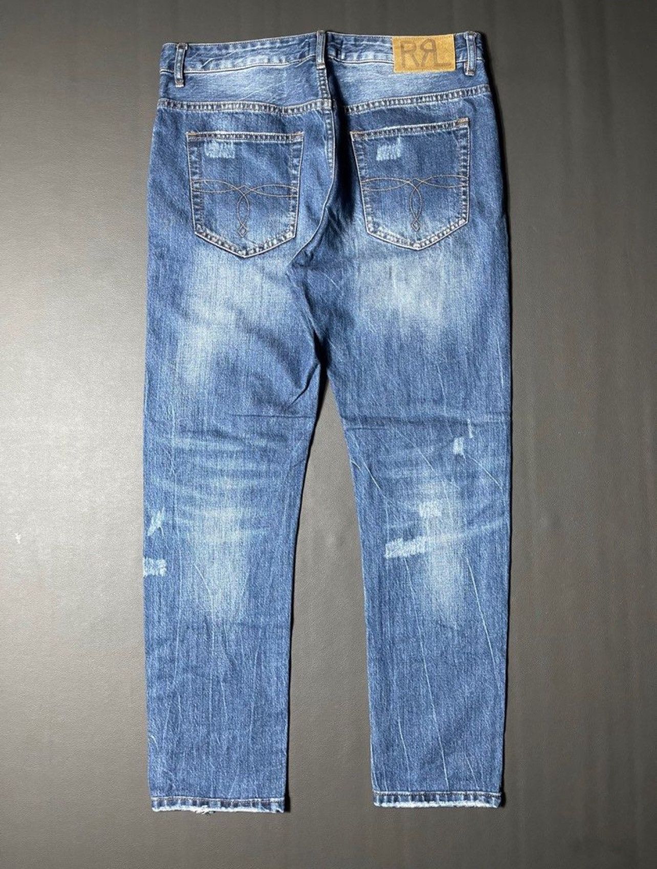 RRL Ralph Lauren RRL Patchwork Jeans Size US 34 / EU 50 - 2 Thumbnail