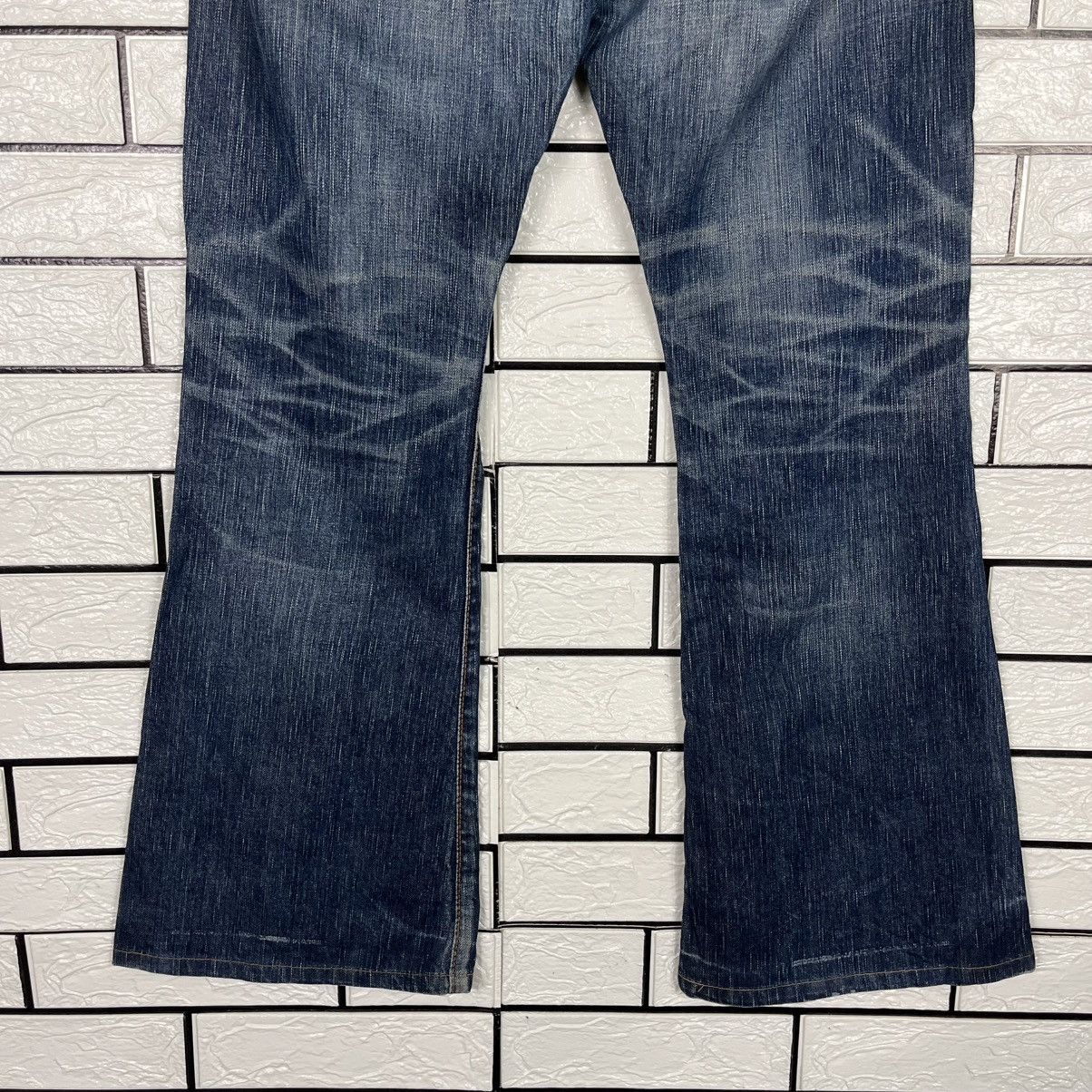Japanese Brand Vintage Edwin Lot 503 Flare Denim Size 34" / US 12 / IT 48 - 10 Thumbnail