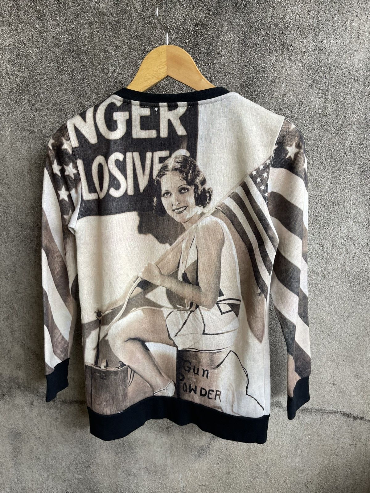 Creative Recreation × Vintage Vintage90s🔥MARILYN MONROE🔥Distressed Full Print Sweatshirt Size US XS / EU 42 / 0 - 2 Thumbnail
