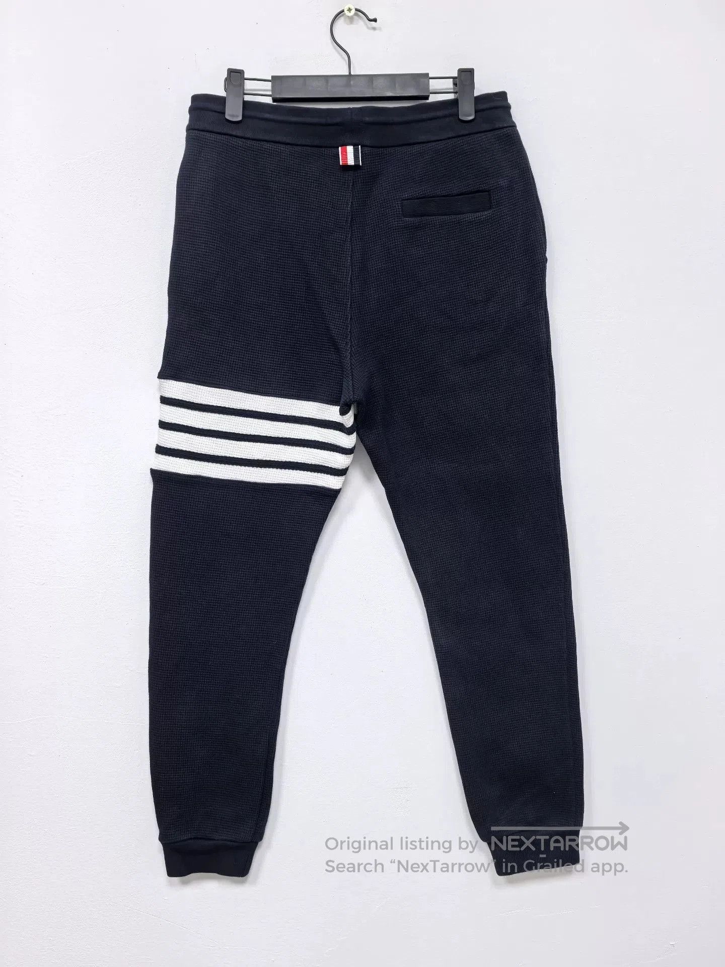 Thom Browne Thom Browne Classic Waffle Sweatpants. Size US 31 - 1 Thumbnail