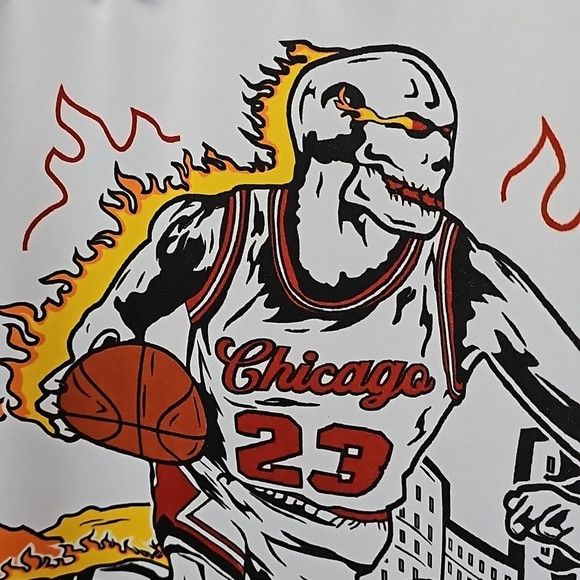 Other Chicago Bulls Jordan Graphic Jersey Size Small NWT Size US S / EU 44-46 / 1 - 8 Thumbnail