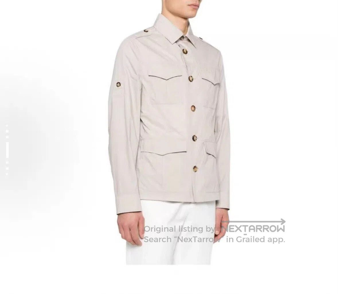 Brunello Cucinelli Brunello Cucinelli Men's Utility Jacket. Size US M / EU 48-50 / 2 - 7 Thumbnail