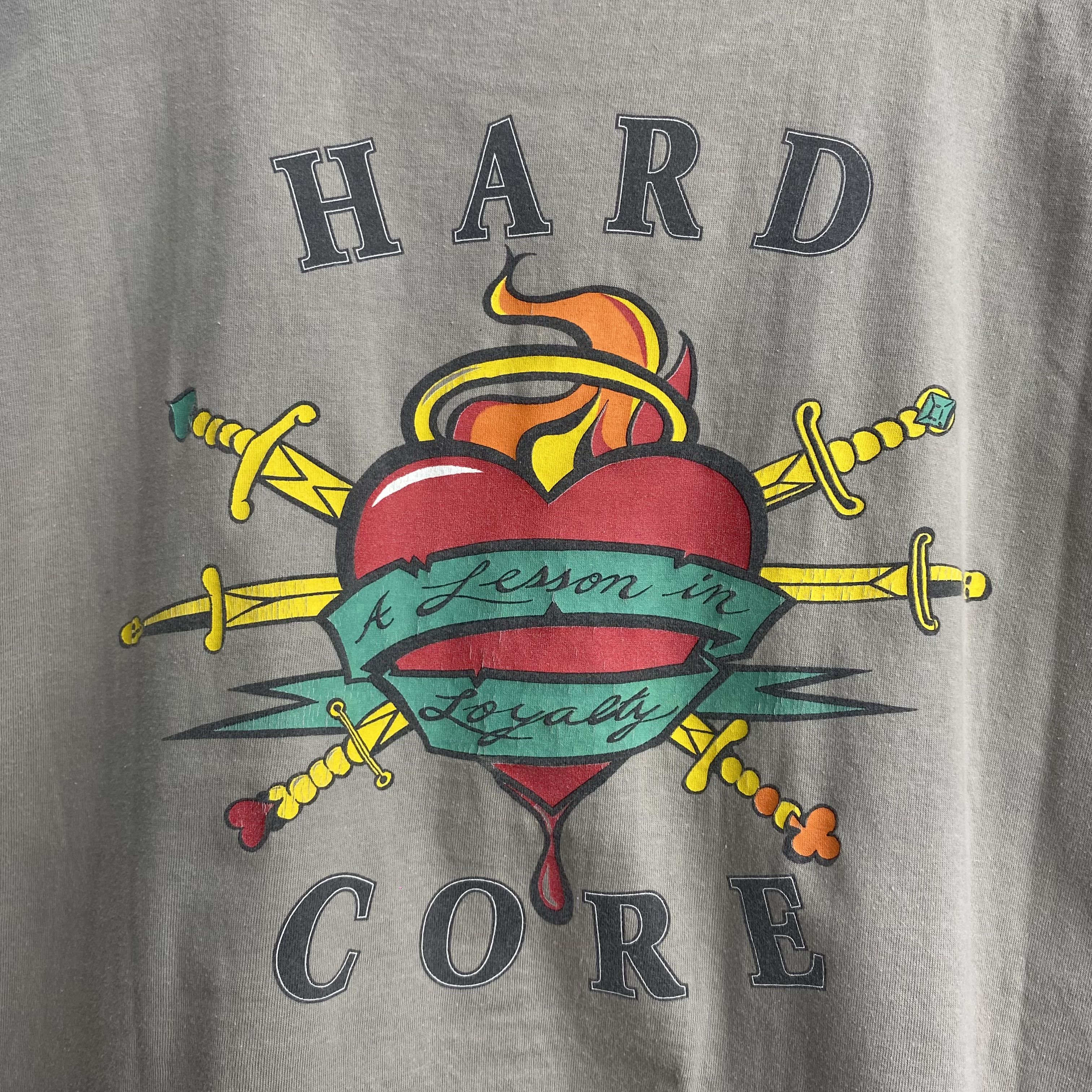Band Tees RYKER'S GERMAN HARDCORE Vintage 90s Size US XL / EU 56 / 4 - 5 Thumbnail