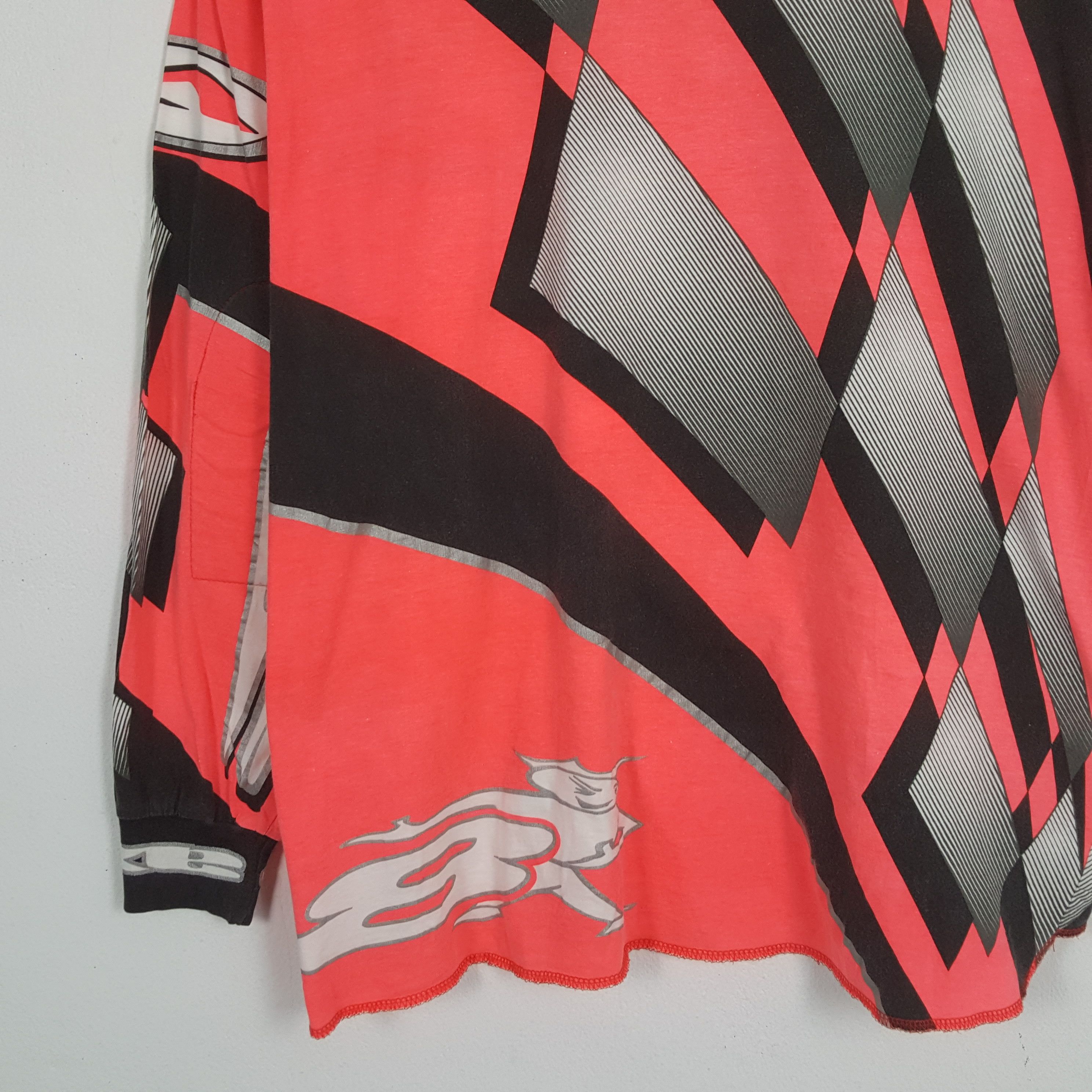 Vintage AXO SPORT Extreme Sports Motocross Style Racing Tshirt Size US XL / EU 56 / 4 - 4 Thumbnail