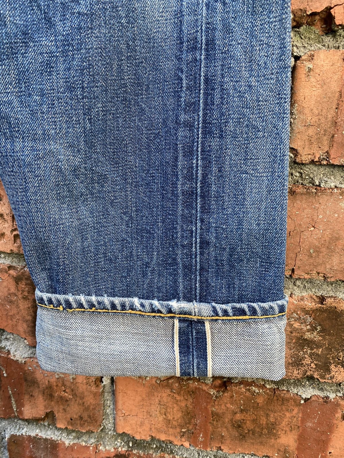 Warehouse W29x32 warehouse redline distressed denime Size 29" - 7 Thumbnail