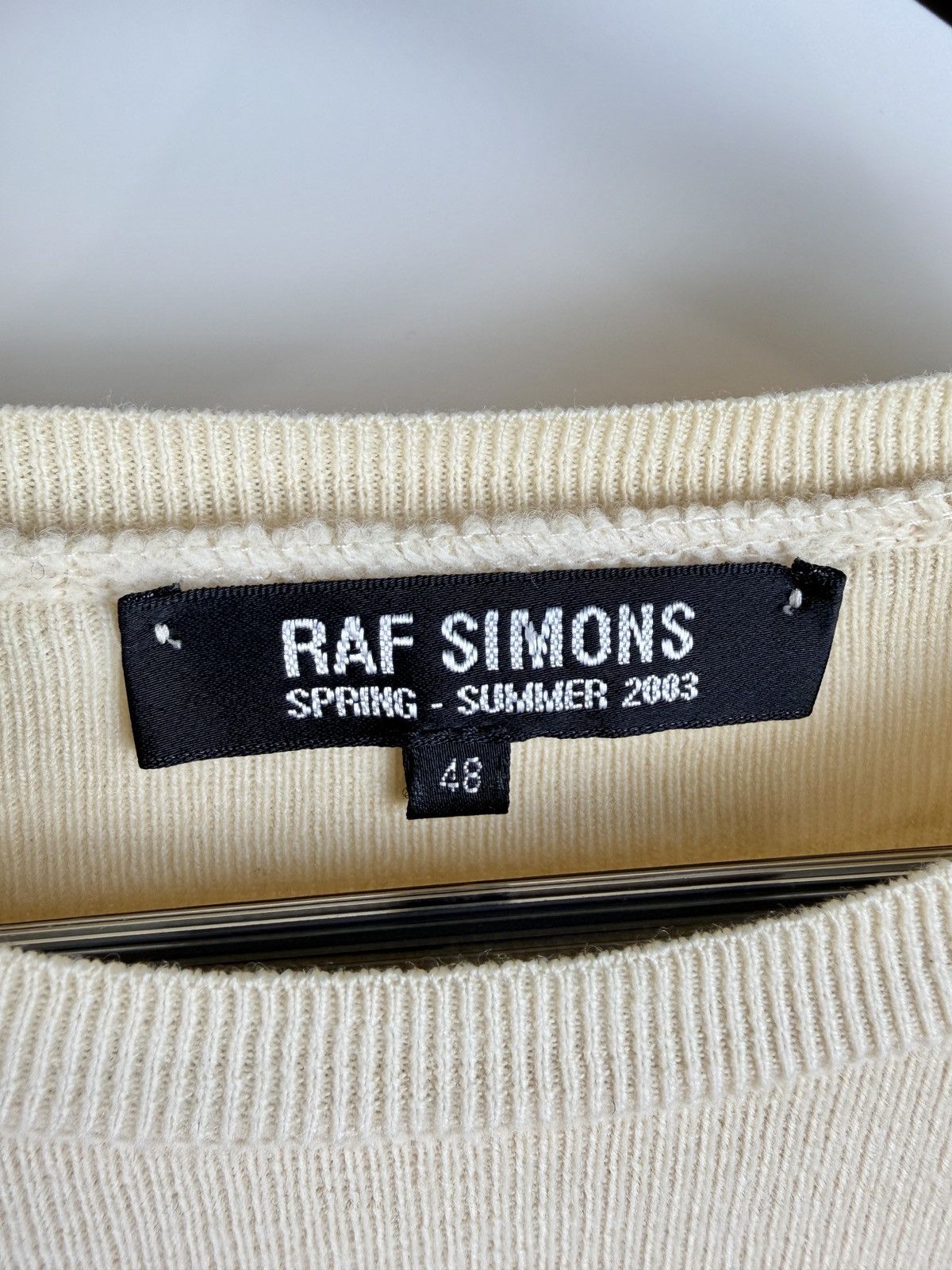 Raf Simons SS03 Raf Simons Consumed R Logo Knit Sweater Size US M / EU 48-50 / 2 - 7 Thumbnail