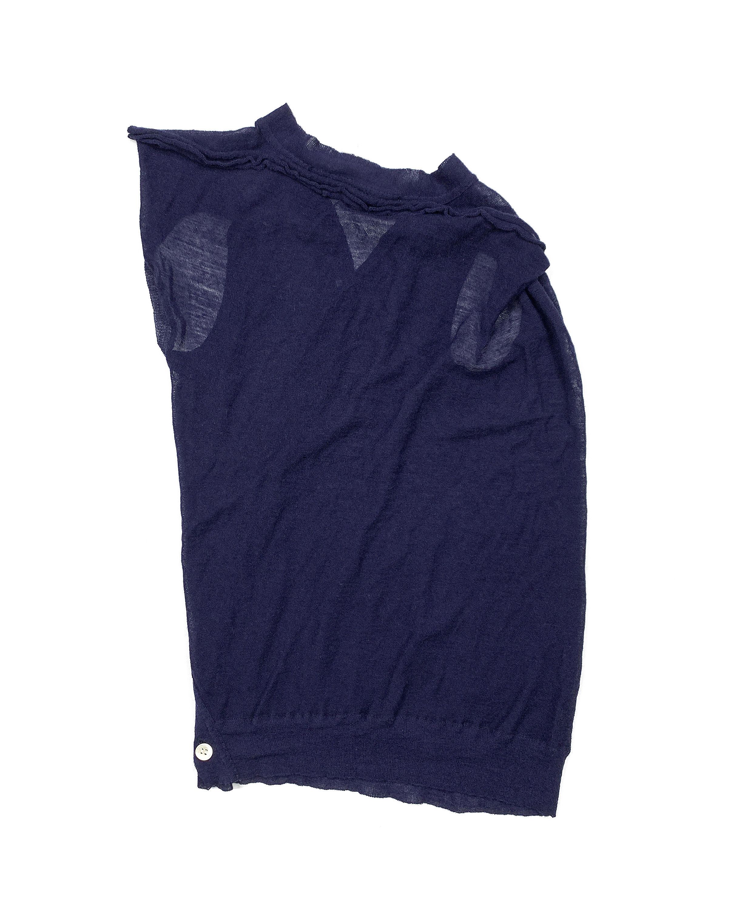 Comme des Garcons 00s Twisted Sheer Vest Size S / US 4 / IT 40 - 3 Thumbnail