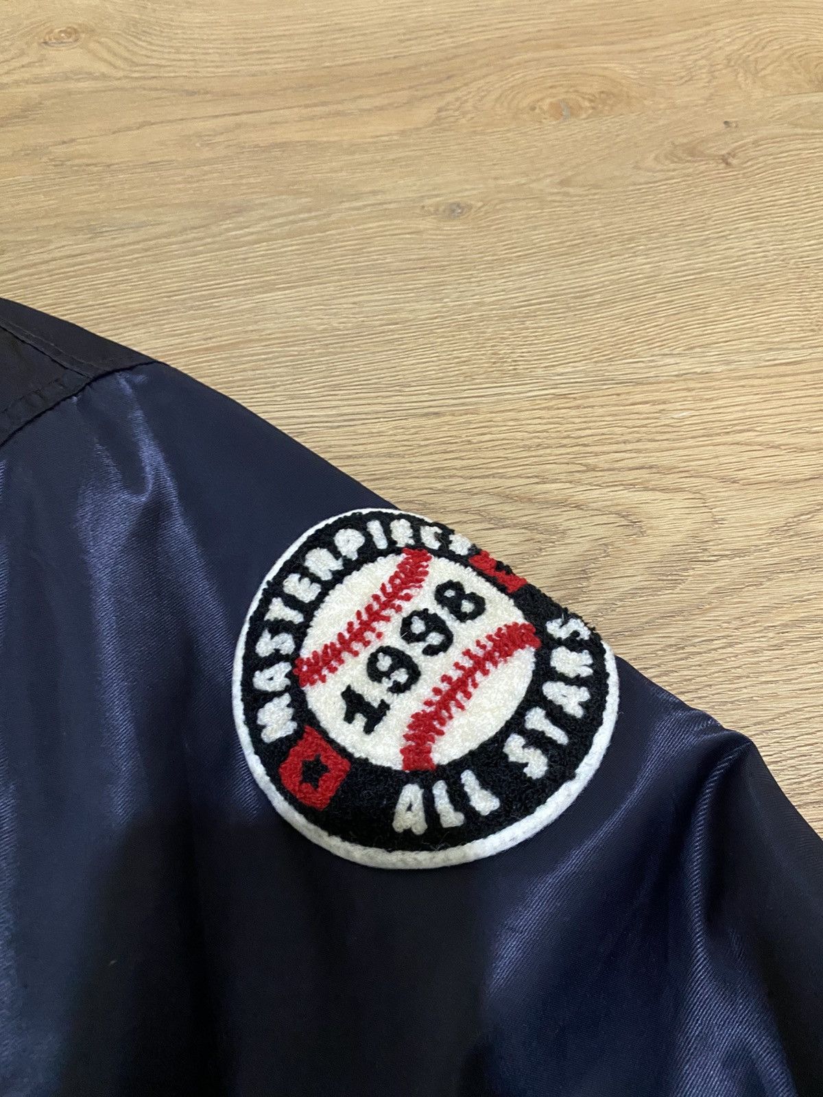 MasterPiece Rare!!! Masterpiece Nylon Stadium Jacket 90s 00s Size US L / EU 52-54 / 3 - 8 Thumbnail