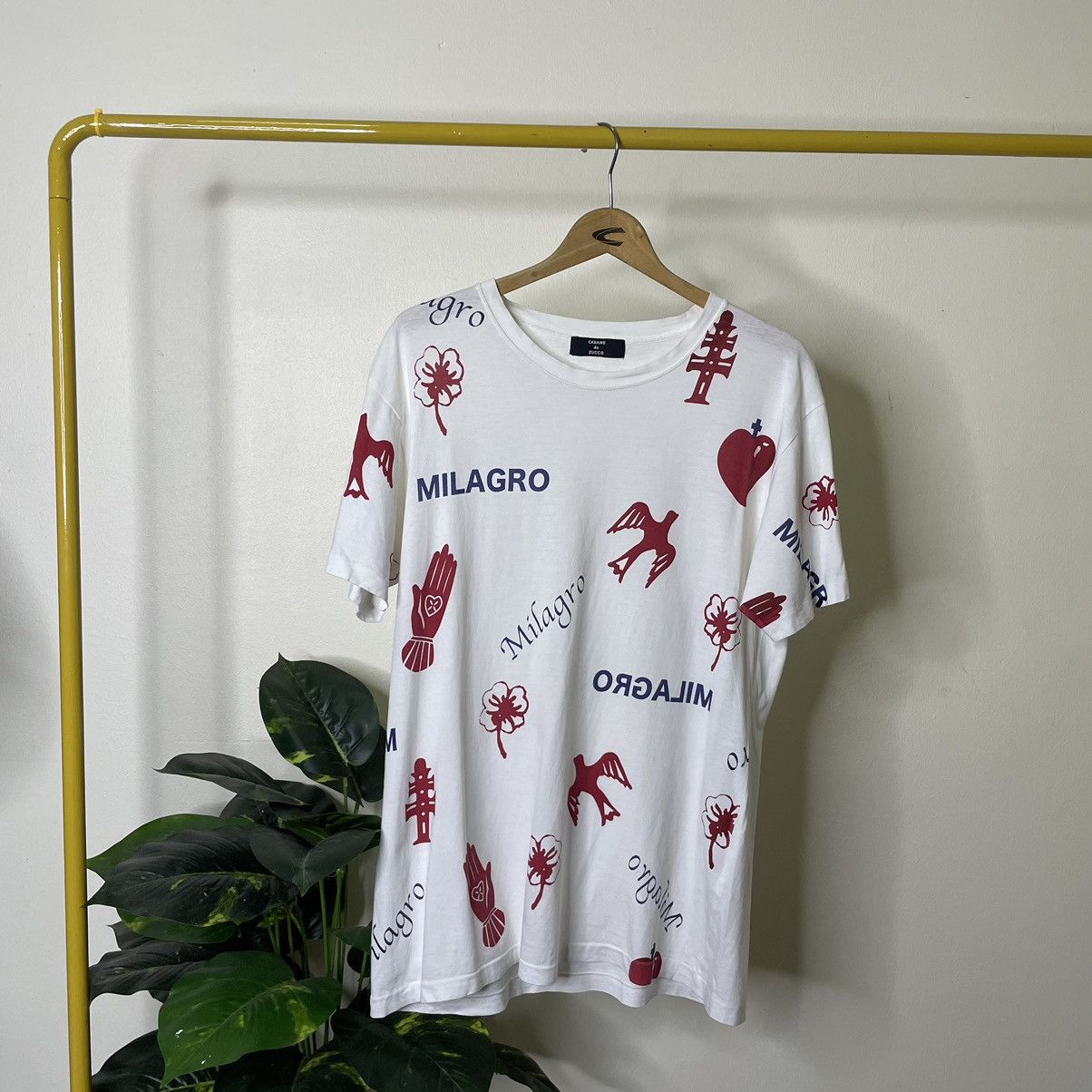 CABANE de ZUCCa Cabane De Zucca Milagro AOP T Shirt Size US L / EU 52-54 / 3 - 1 Thumbnail