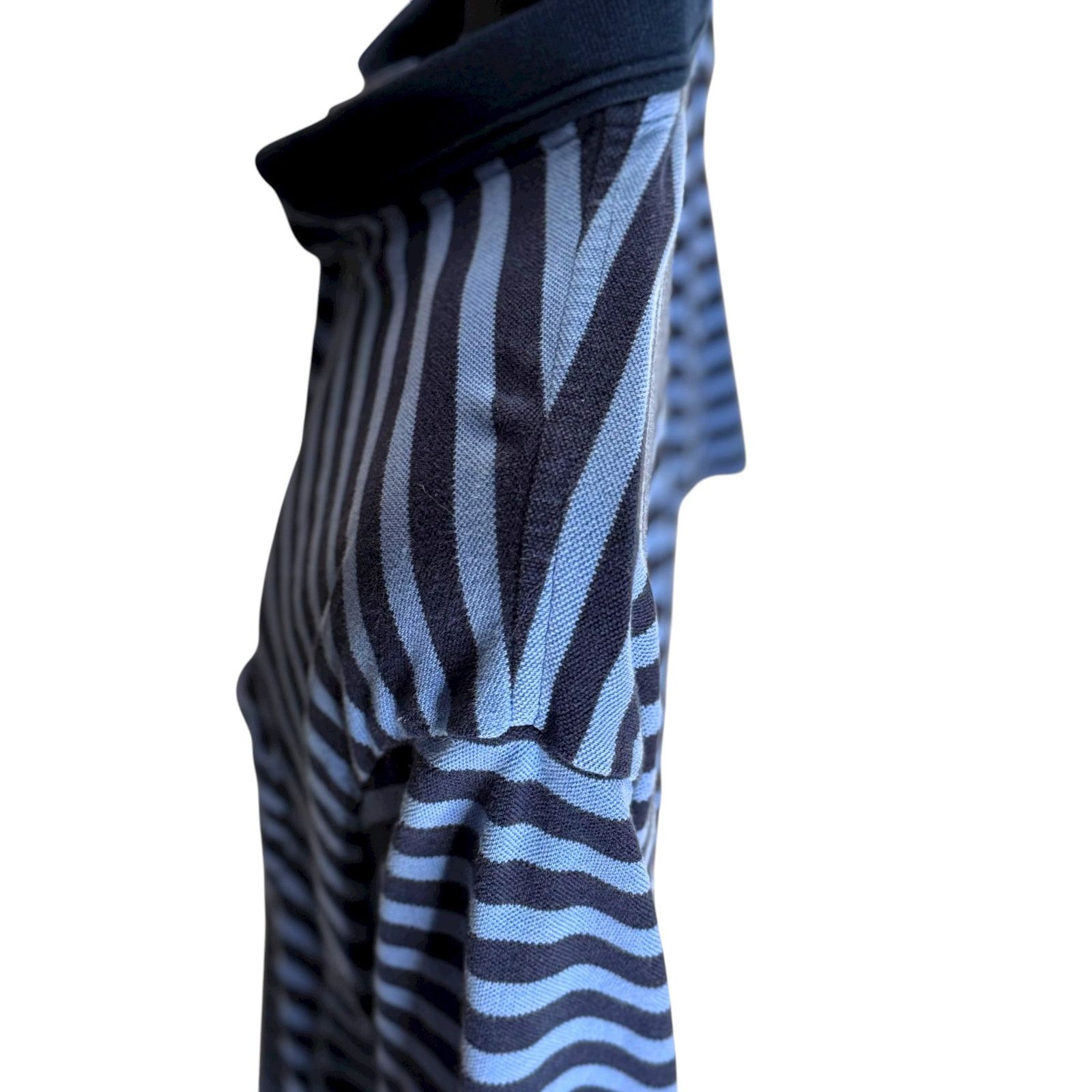 Polo Ralph Lauren Vintage Polo Golf Ralph Lauren XXL Striped Blue Shirt Crest Size US XXL / EU 58 / 5 - 6 Thumbnail