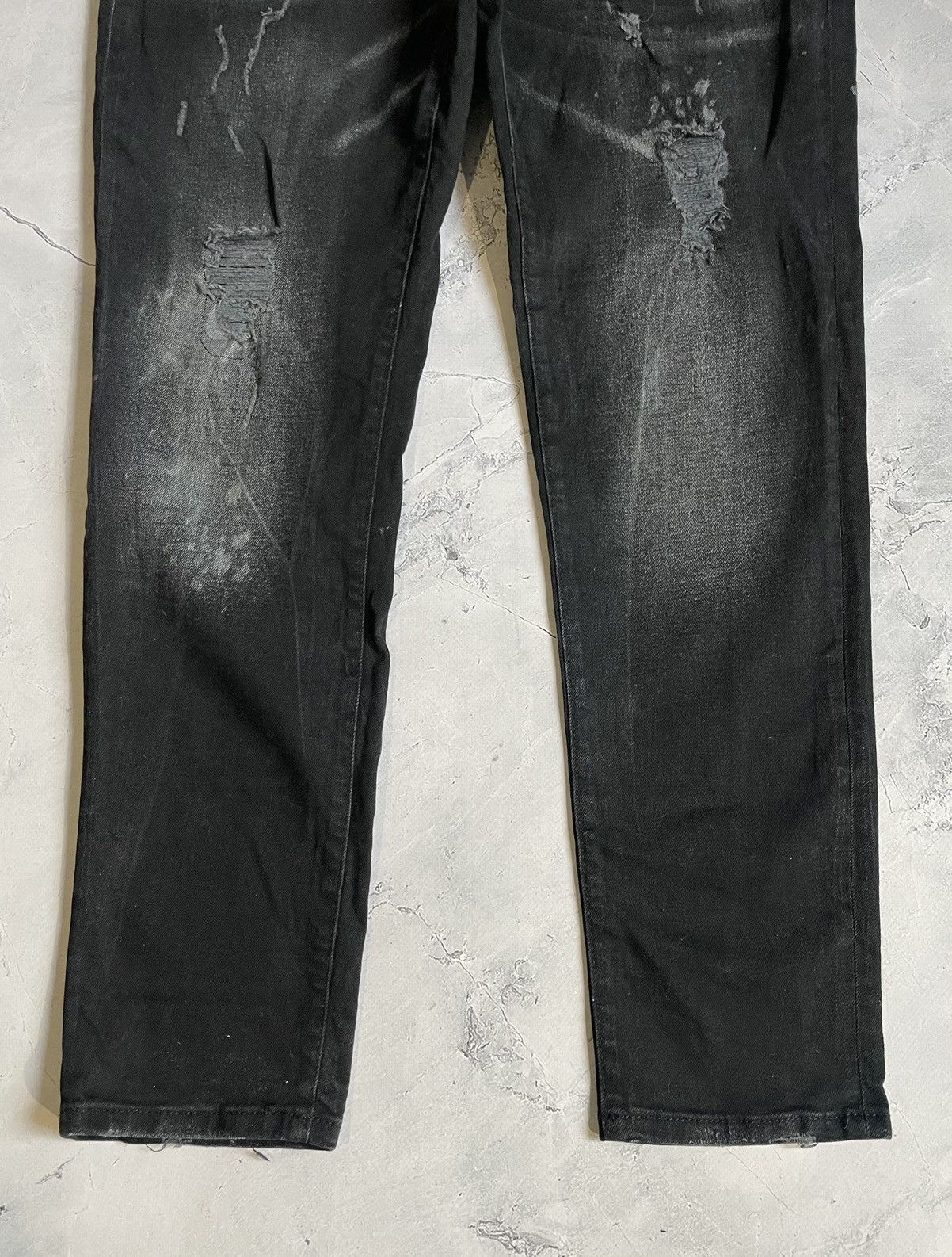 Dsquared2 Dsquared2 Distressed Denim Painted Pants Size US 36 / EU 52 - 8 Thumbnail