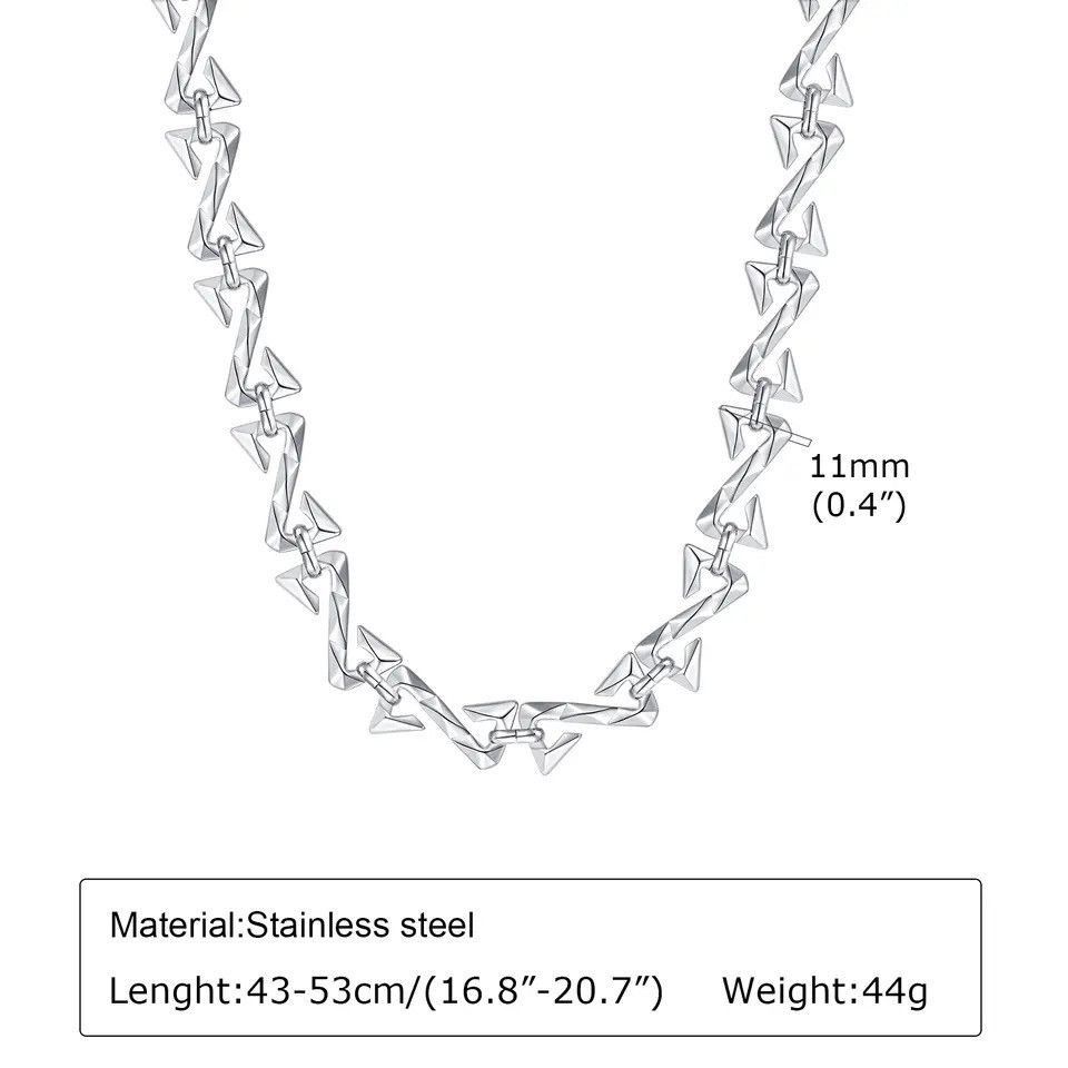 Jewelry 11mm Chain Necklaces Size ONE SIZE - 4 Thumbnail