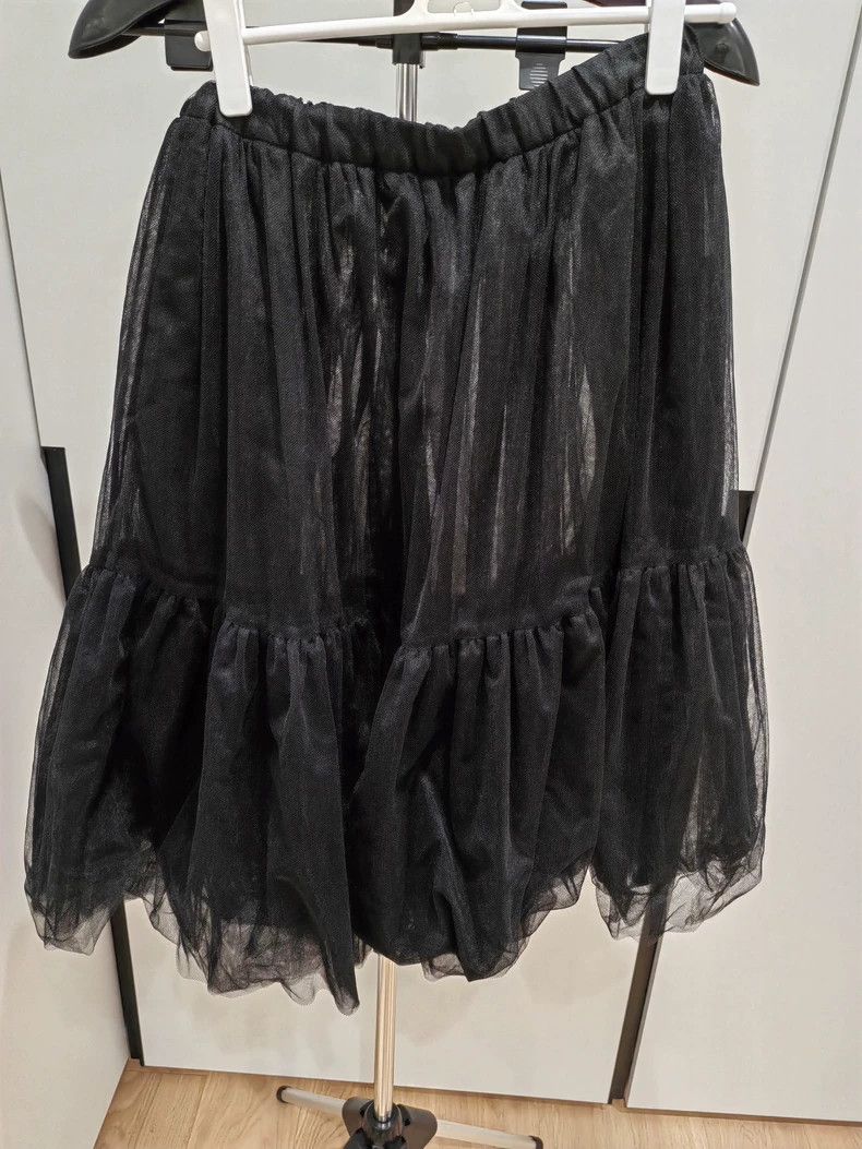 Comme des Garcons Comme Des Garcons size XS Versatile sheer black gauze skir Size 24" / US 00 / IT 34 - 6 Thumbnail