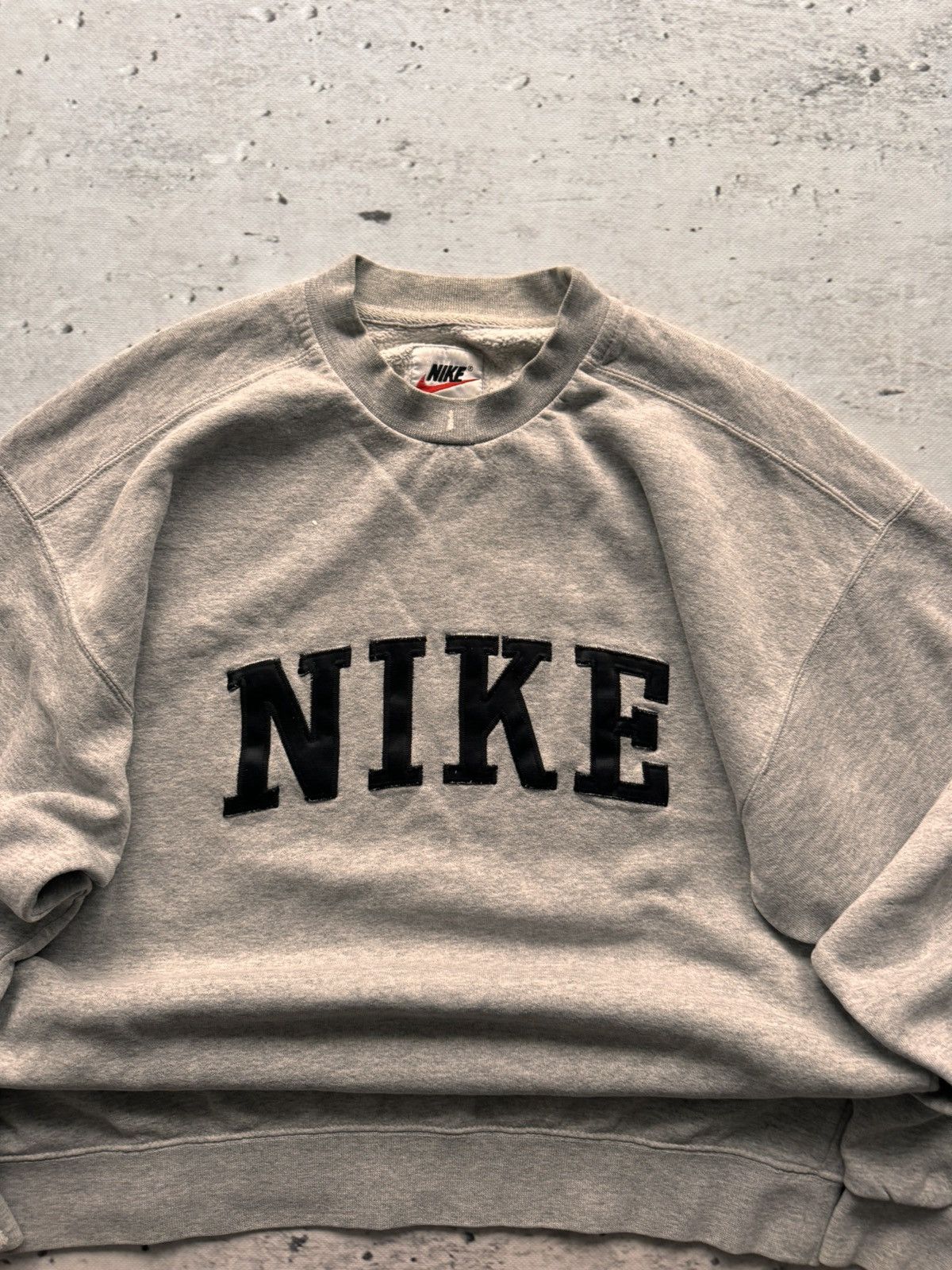 Nike × Vintage NIKE VINTAGE CENTER LOGO OVERSIZE BOXY SWEATSHIRT Size US L / EU 52-54 / 3 - 4 Thumbnail