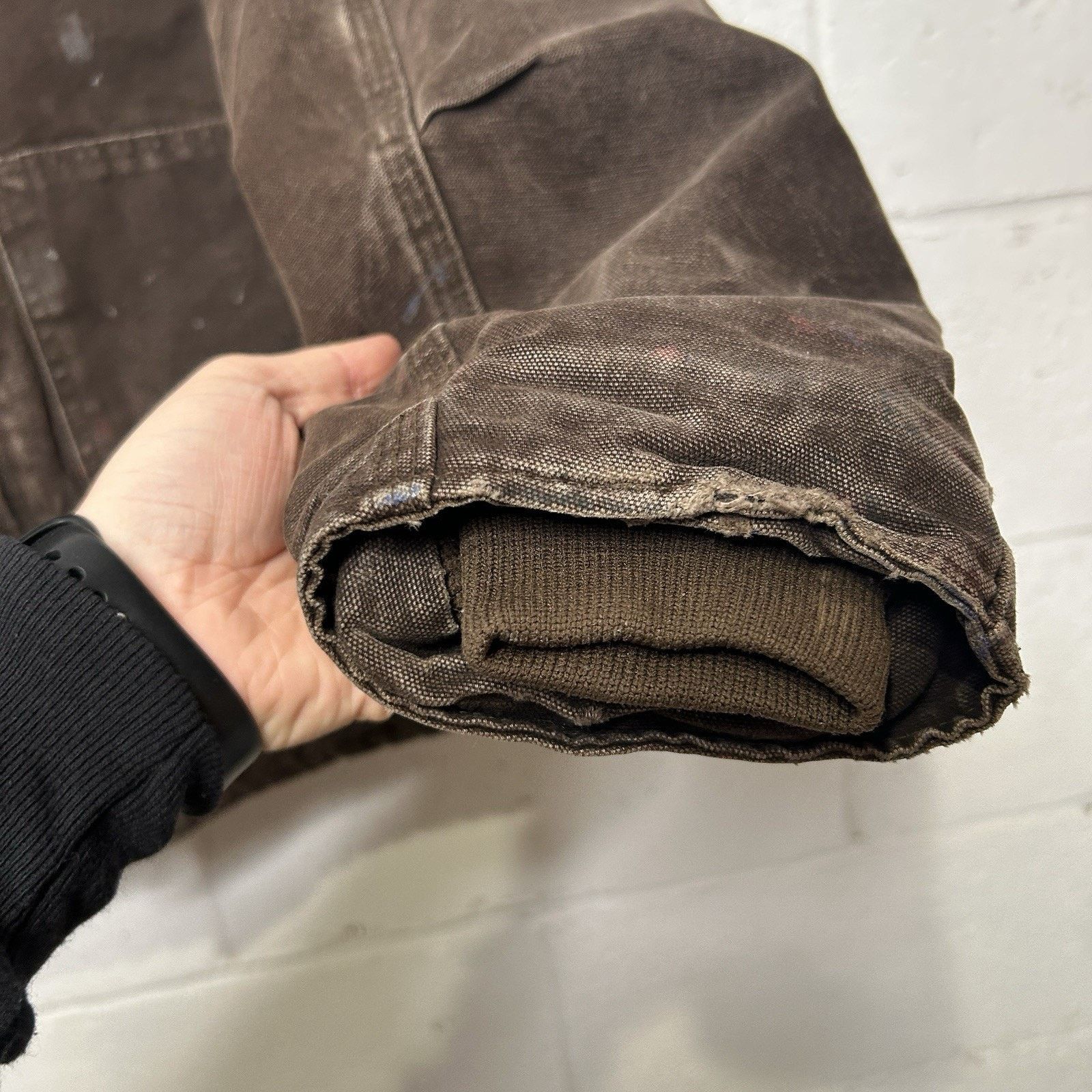 Carhartt Vintage Carhartt Traditional Jacket “Dark Brown” J22 DKB Size US XL / EU 56 / 4 - 5 Thumbnail