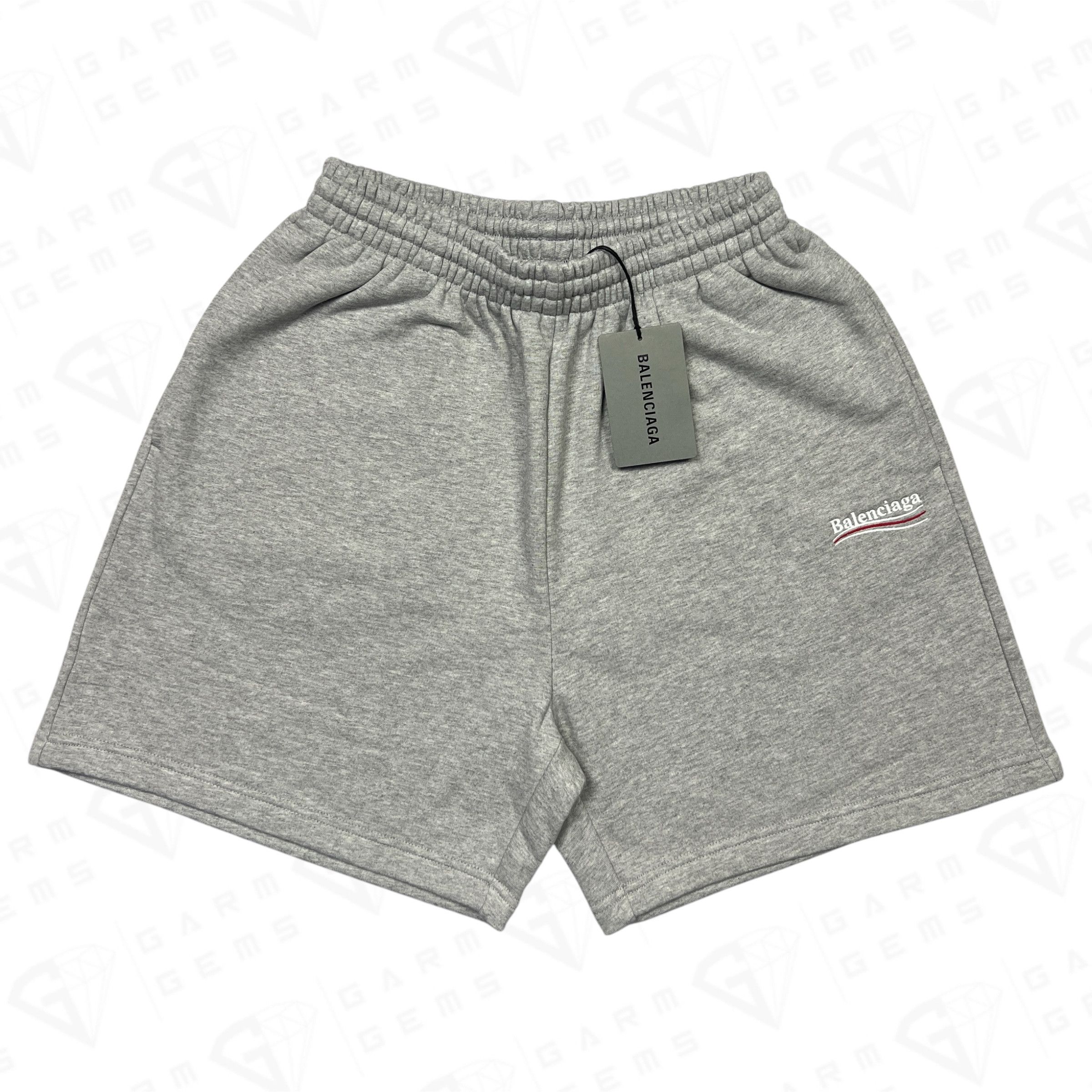 Balenciaga Balenciaga Embroidered Political Campaign Logo Shorts Size US 30 / EU 46 - 1 Thumbnail
