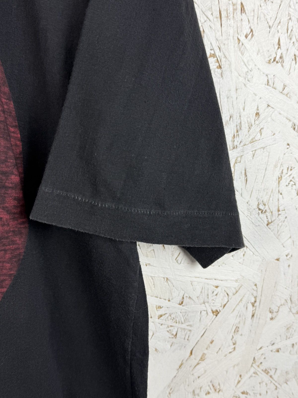 Vintage 90s Anti Nazi Black Single Stitch Punk Band T-Shirt Black L Size US L / EU 52-54 / 3 - 3 Thumbnail
