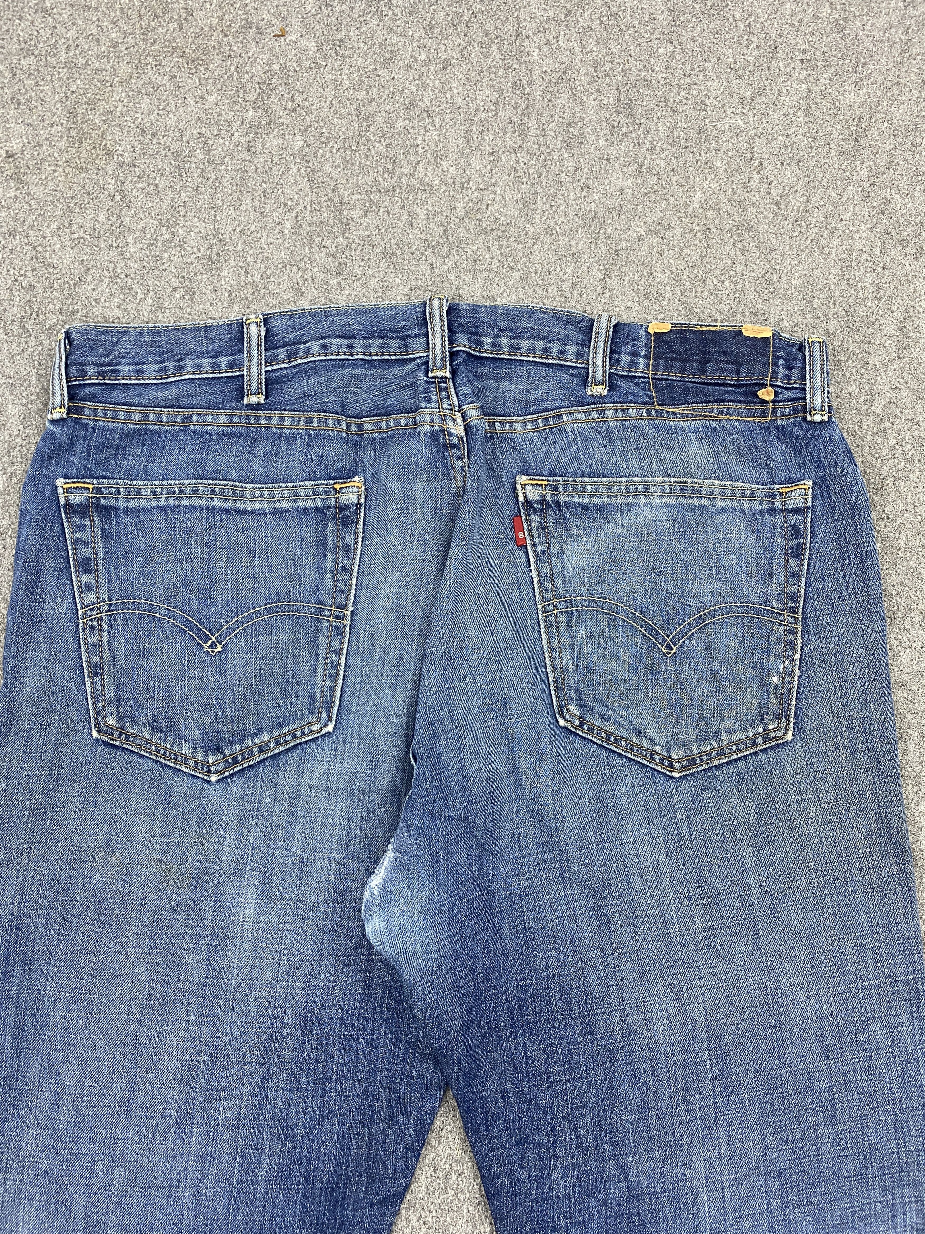 Levi's Vintage Levis 505 Stone Wash Jeans DP2681 Size US 39 - 4 Thumbnail