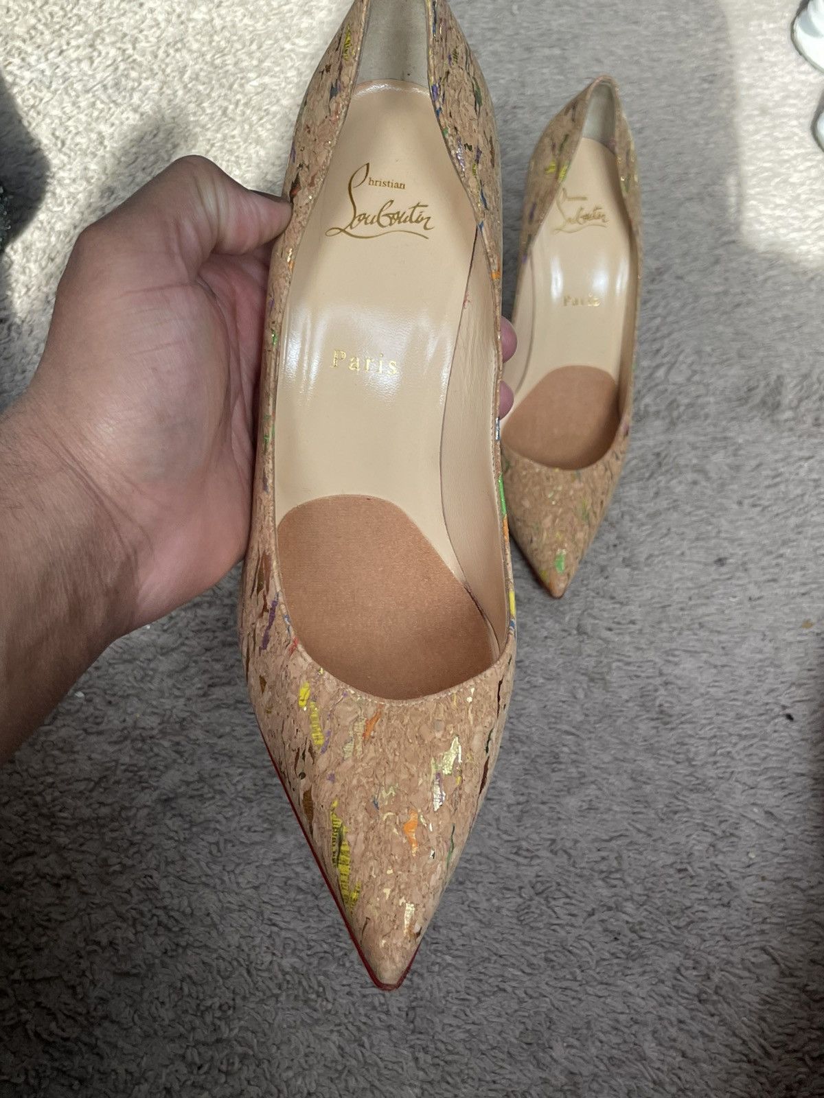 Christian Louboutin Christian Louboutin Red Bottom Heals Size US 11 / IT 41 - 2 Thumbnail