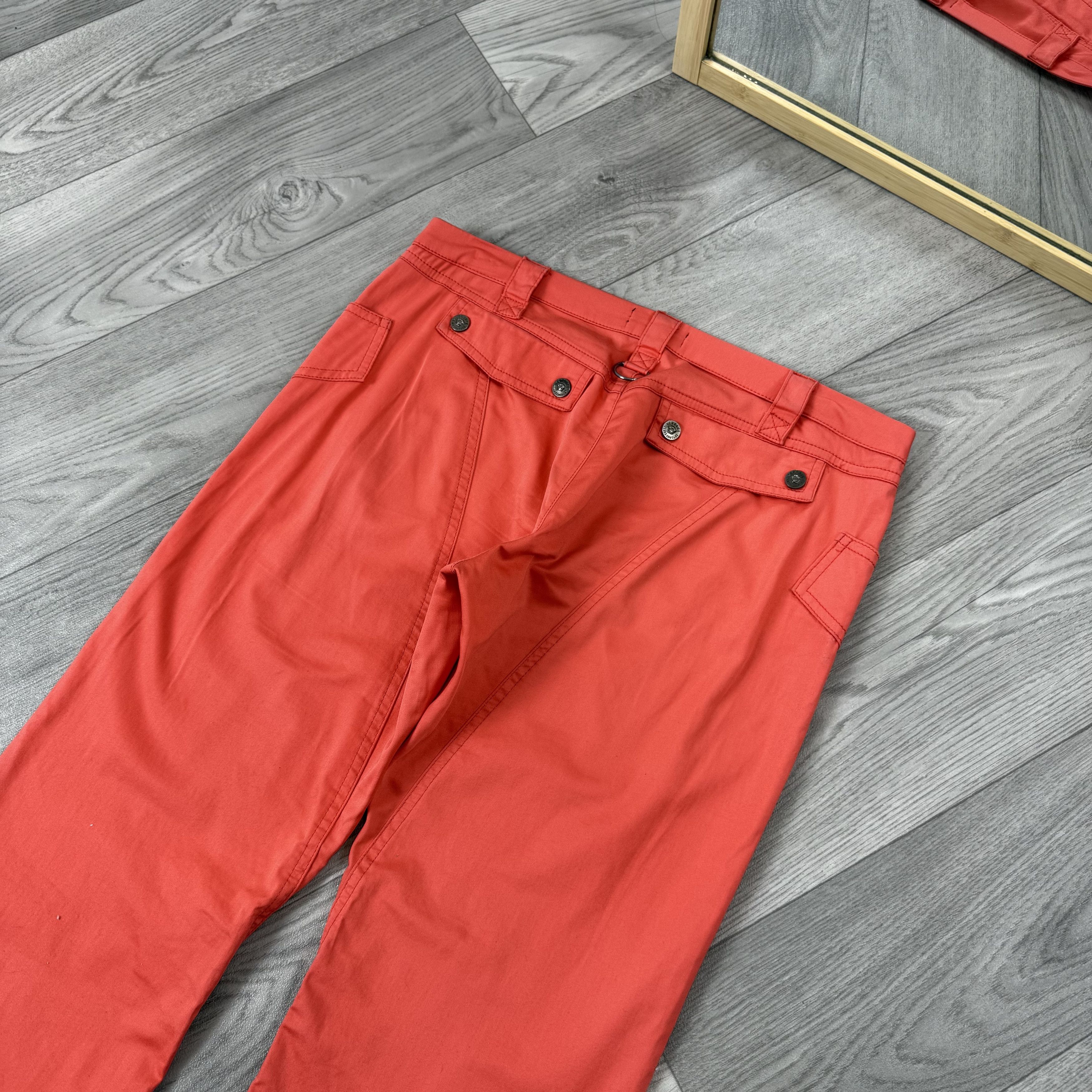 Versace Jeans Couture Vintage Versace Jeans Couture 00s Bootcut Flared Pants Jeans Size 26" / US 2 / IT 38 - 6 Thumbnail