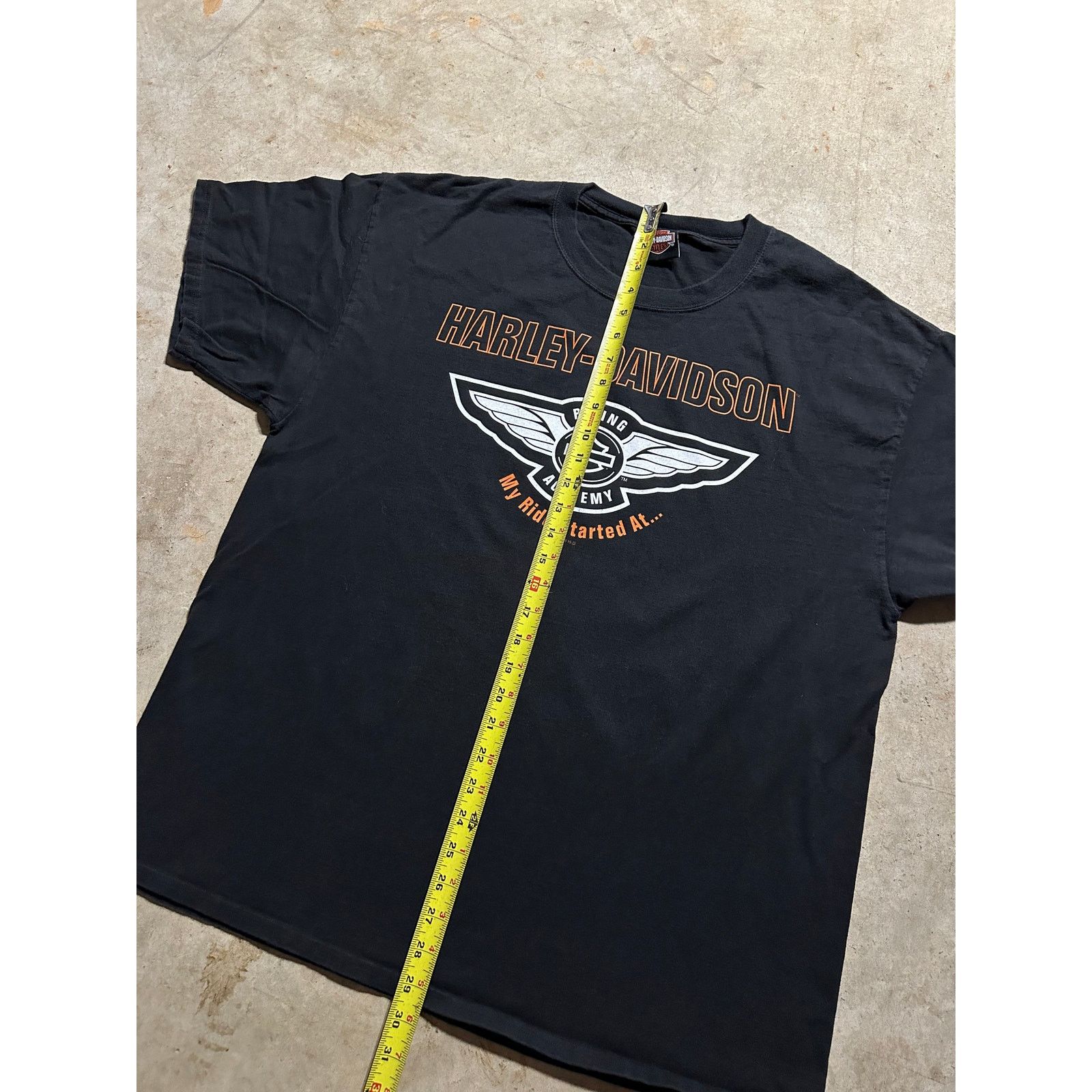 Harley Davidson × Vintage Vintage Harley Davidson My Ride Started Graphic T Shirt XL Size US XL / EU 56 / 4 - 7 Thumbnail