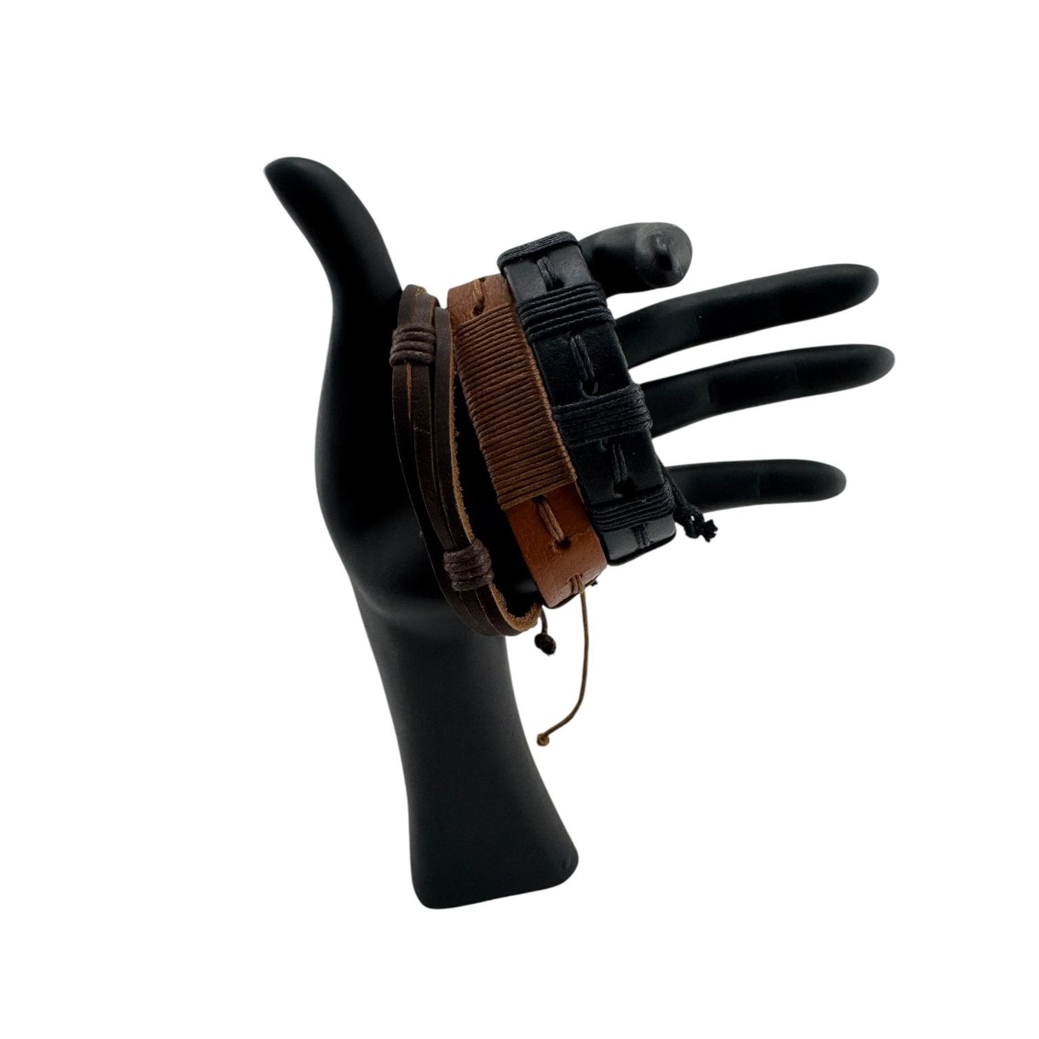 Other Triad of Anarchy Braided Cuffs: Unisex. Adjustable. Size ONE SIZE - 3 Thumbnail