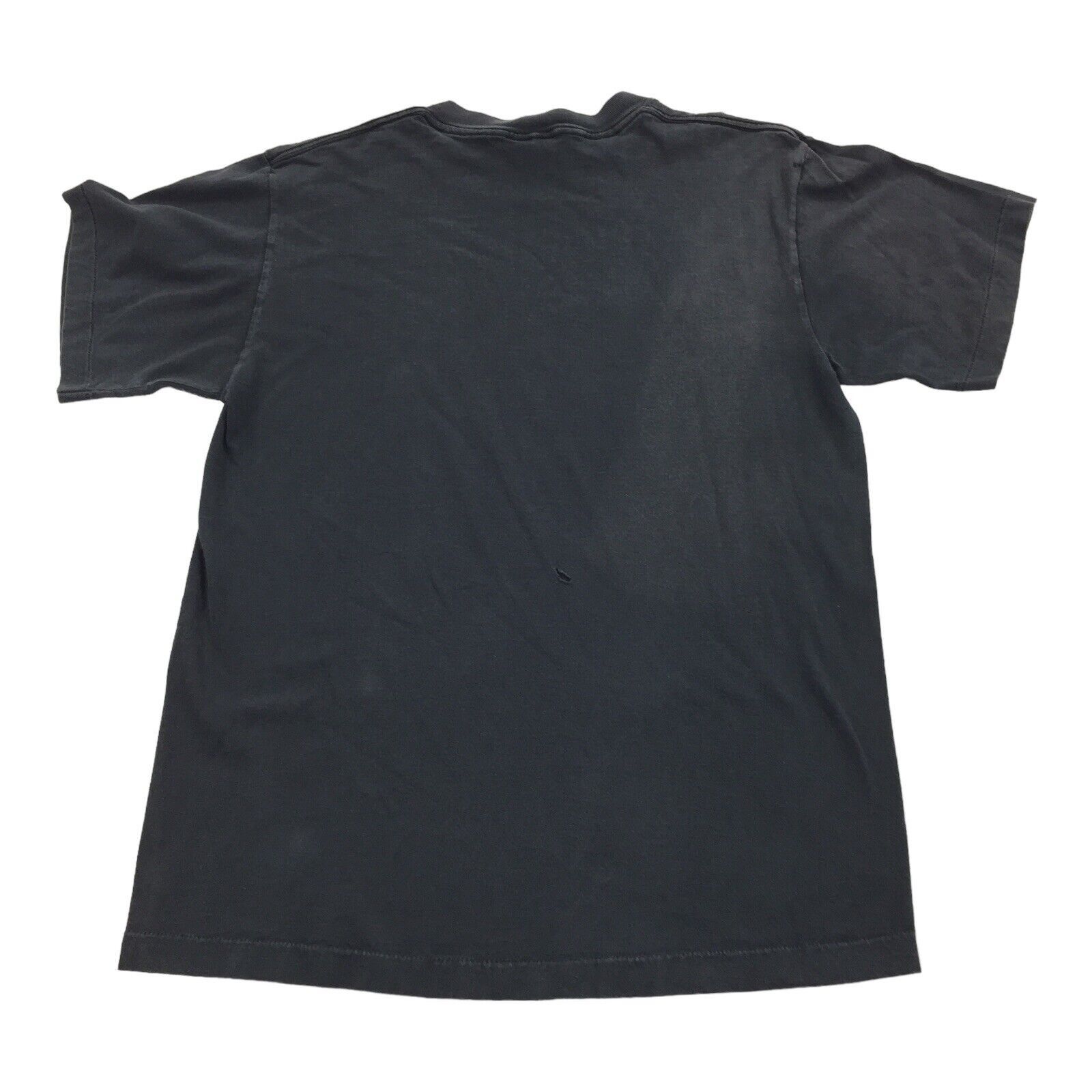 Harley Davidson × Vintage Vintage 1990s Harley Davidson Cafe Single Stitch T-Shirt Size US L / EU 52-54 / 3 - 2 Thumbnail