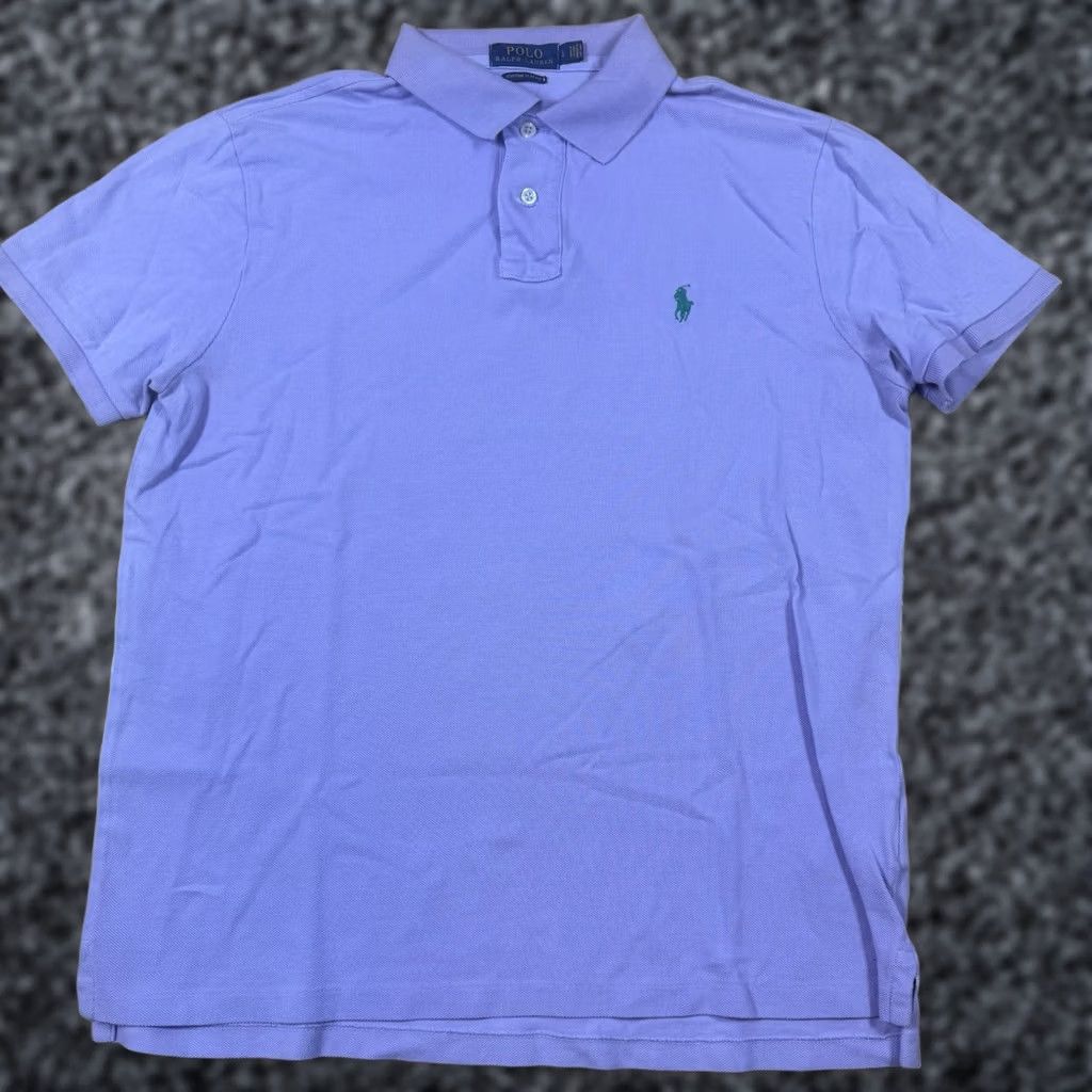 Ralph Lauren Polo Ralph Lauren Shirt Mens Large Custom Purple Short Sleeve Soft Size US L / EU 52-54 / 3 - 1 Thumbnail