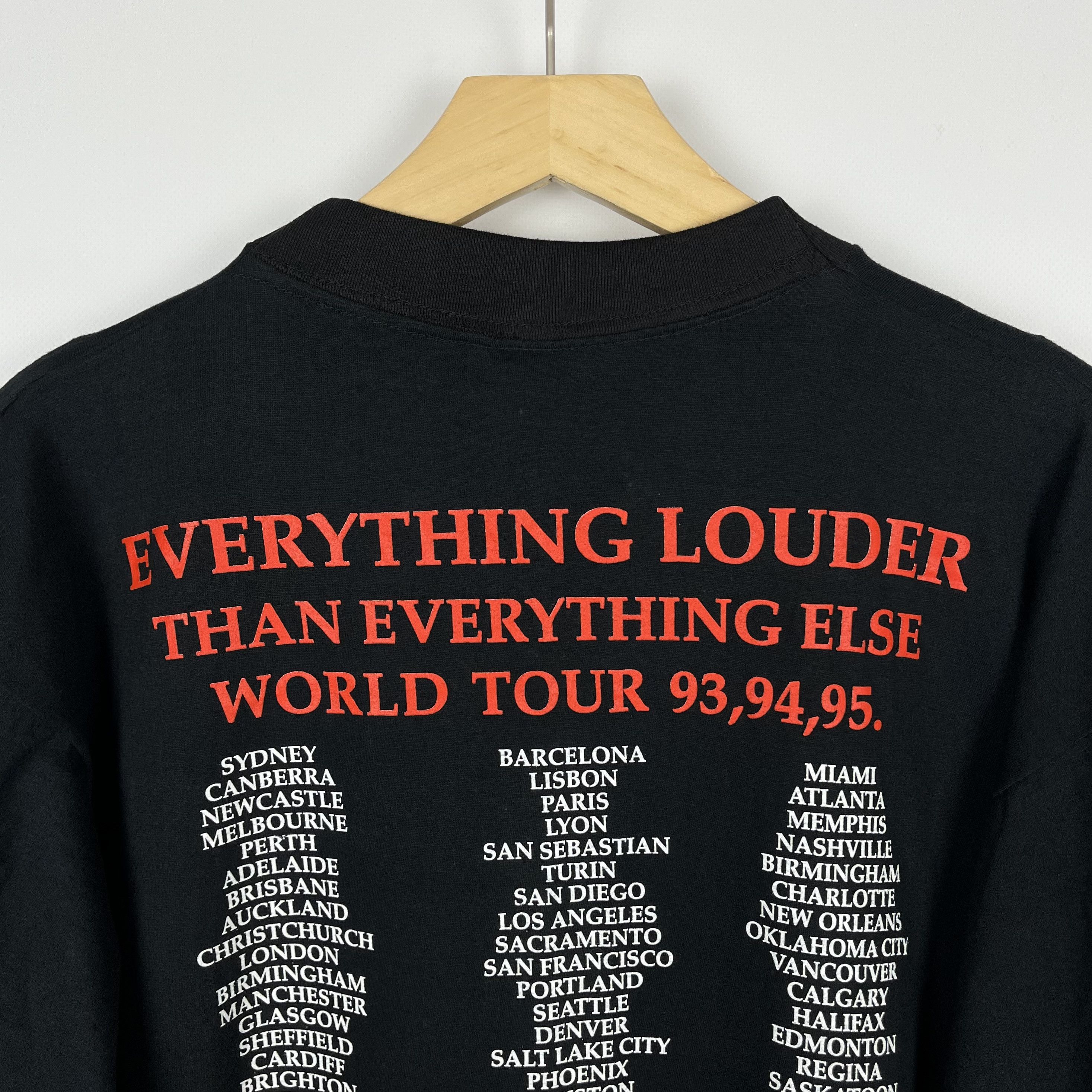 Band Tees Vintage Meat Loaf Rare Rock Band T Shirt 1993 Size US L / EU 52-54 / 3 - 19 Thumbnail