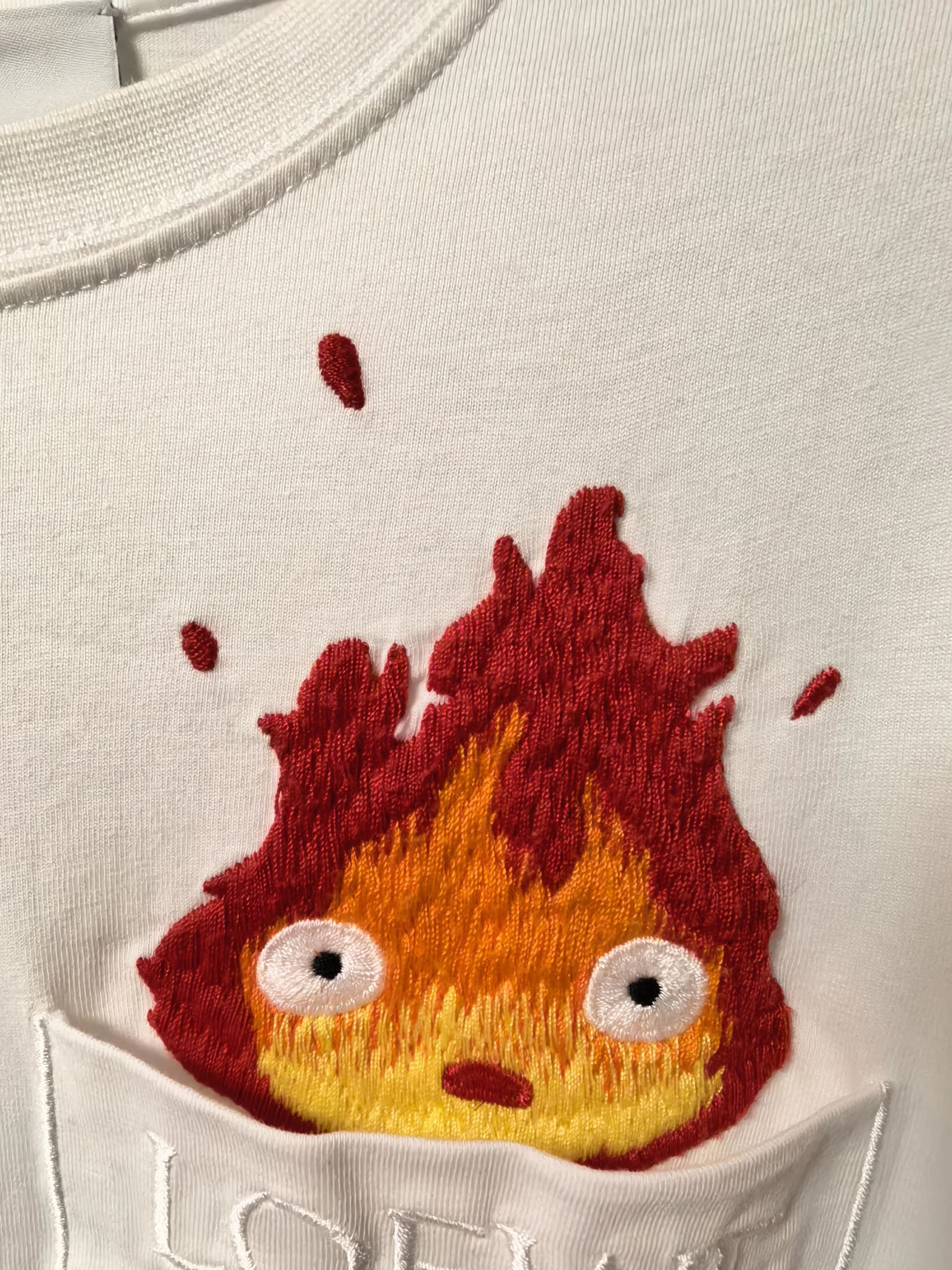 Loewe LOEWE x Howl's Moving Castle SS23 Flame T-shirt M Unworn Size US M / EU 48-50 / 2 - 6 Thumbnail