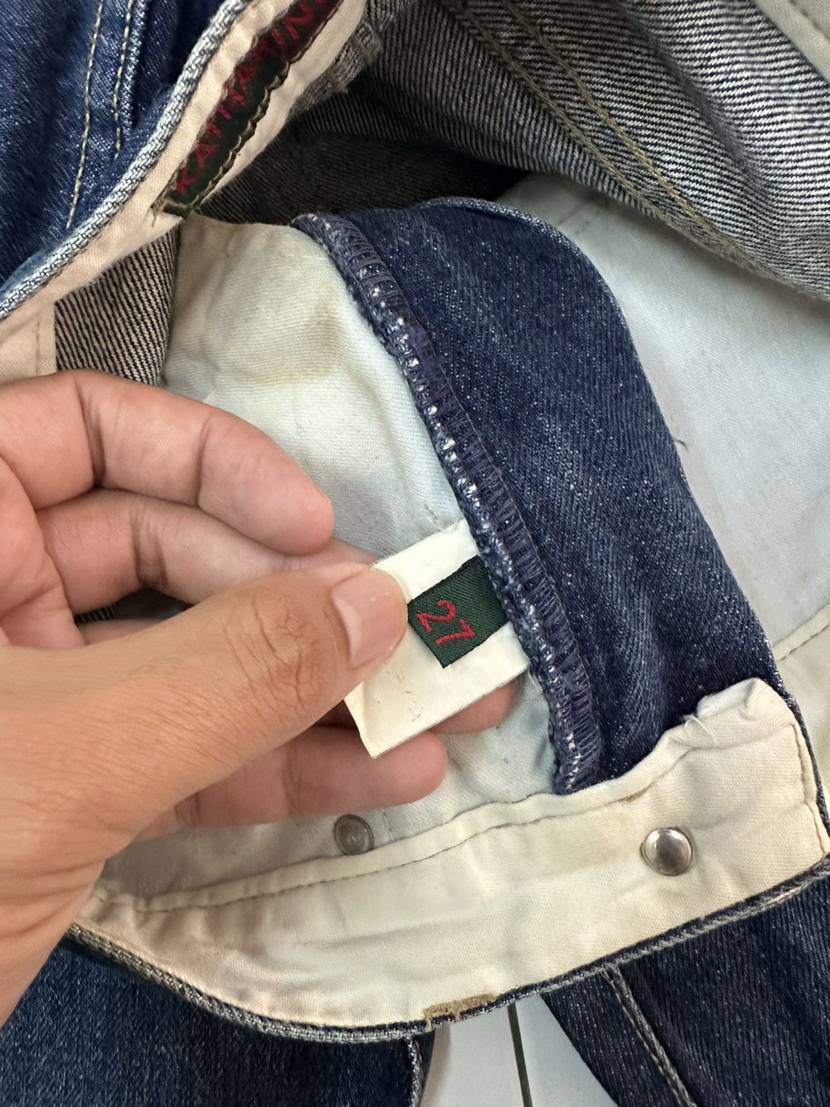 Katharine Hamnett London Vintage KATHARINE HAMNETT DENIM London Jeans Size US 27 - 9 Thumbnail